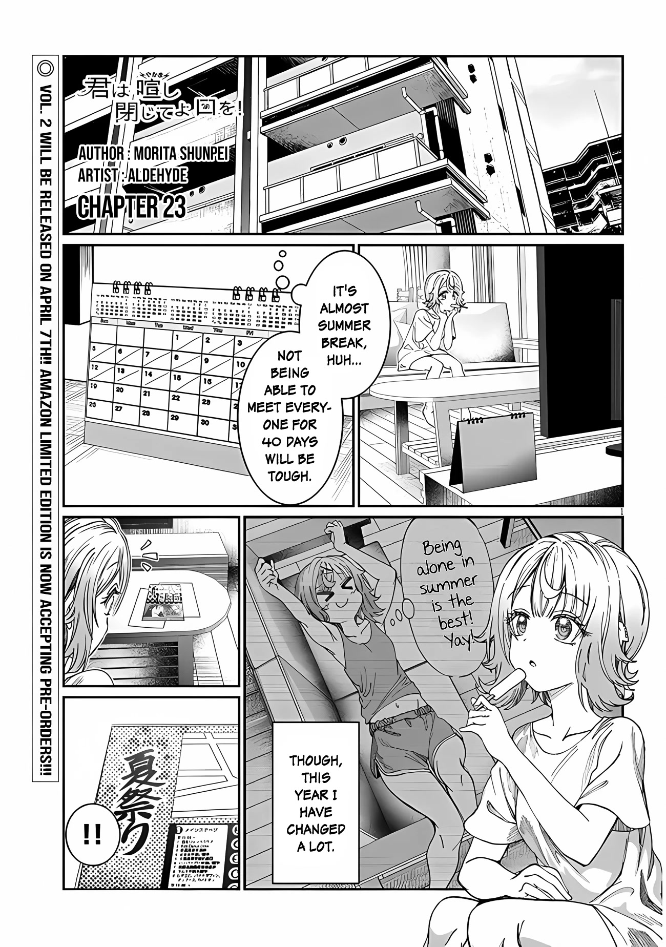 You Talk Too Much, So Just Shut It Already! Chapter 23 page 1 - Chapter 23