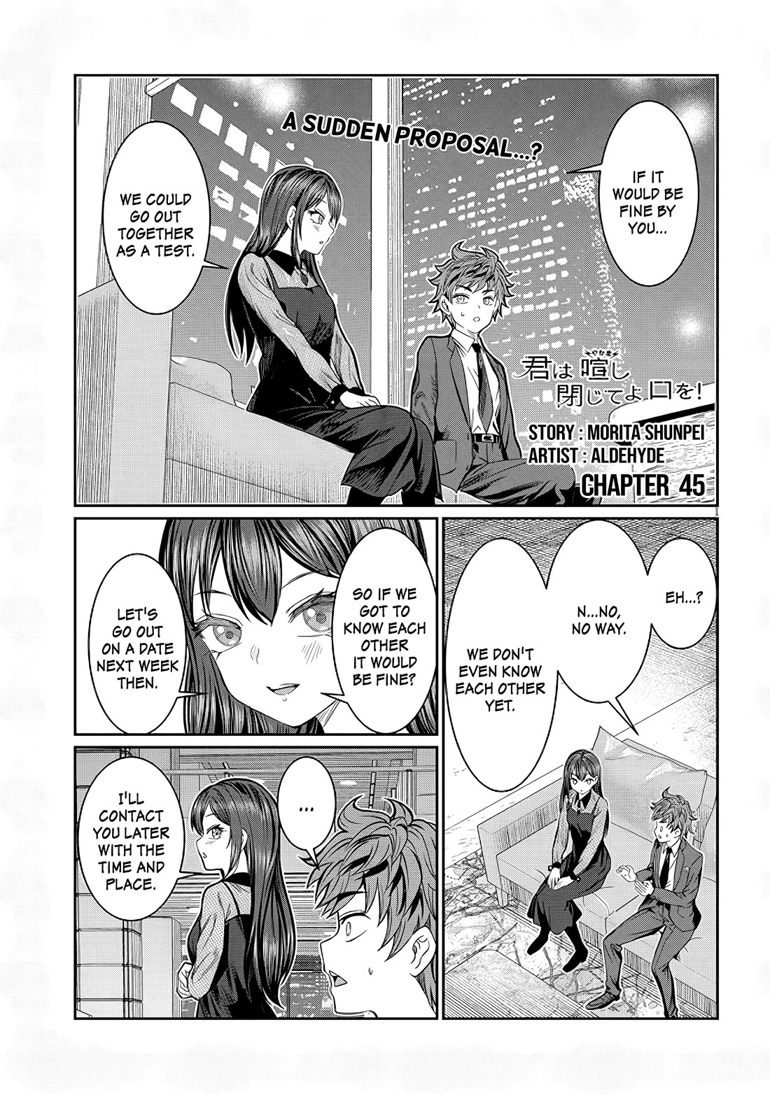 You Talk Too Much, So Just Shut It Already! Chapter 45 page 1 - Chapter 45