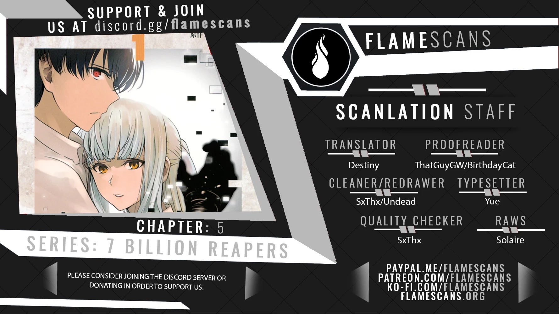 You, The One And Only, And The Seven Billion Grim Reapers Chapter 5 page 1 - Chapter 5