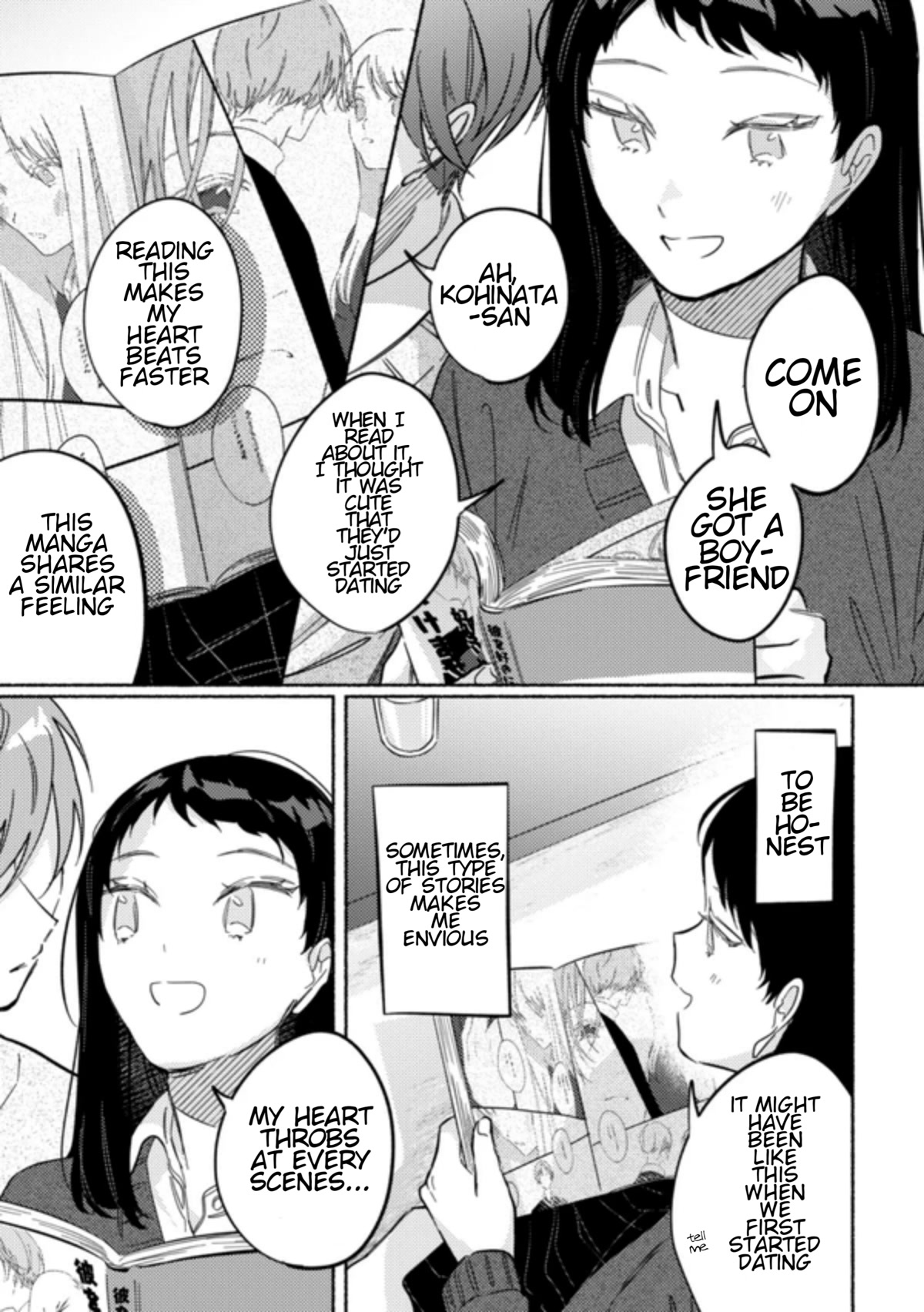 You, the One Sitting Next to Me, Are the Cutest. Chapter 35 page 3 - Chapter 35