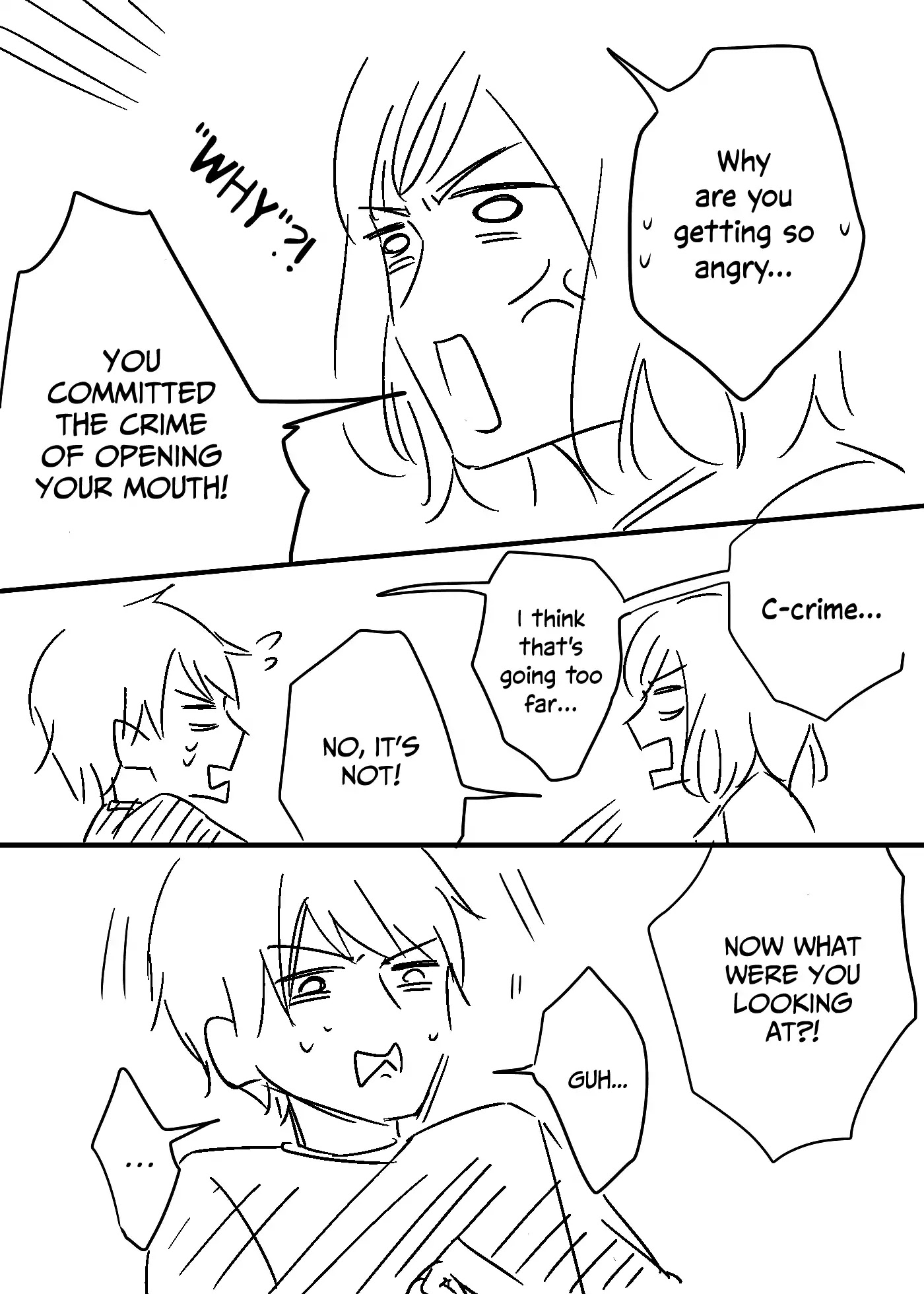 You Were Looking, Weren't You? Chapter 0 page 4 - Chapter 0: Oneshot
