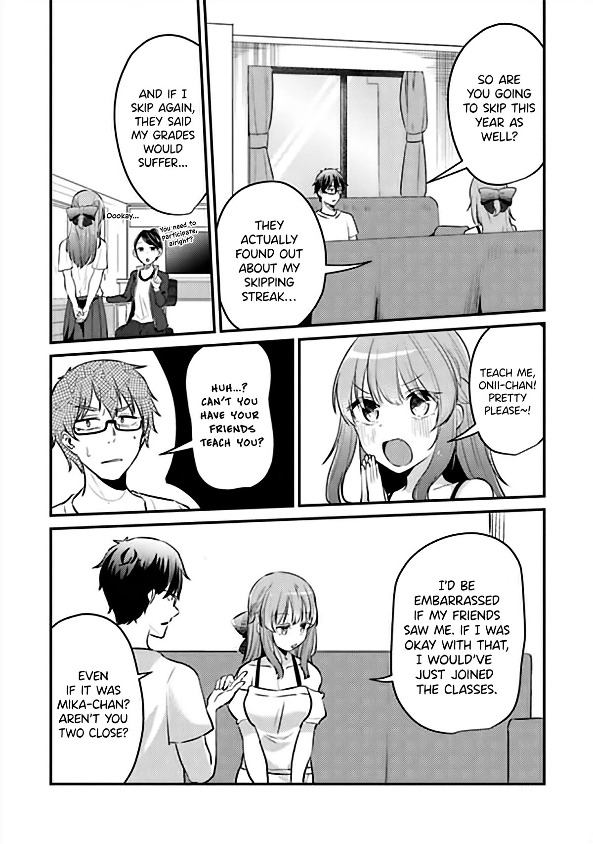 You Weren't My Sister, but My Fiancée?! Chapter 10 page 4 - Chapter 10