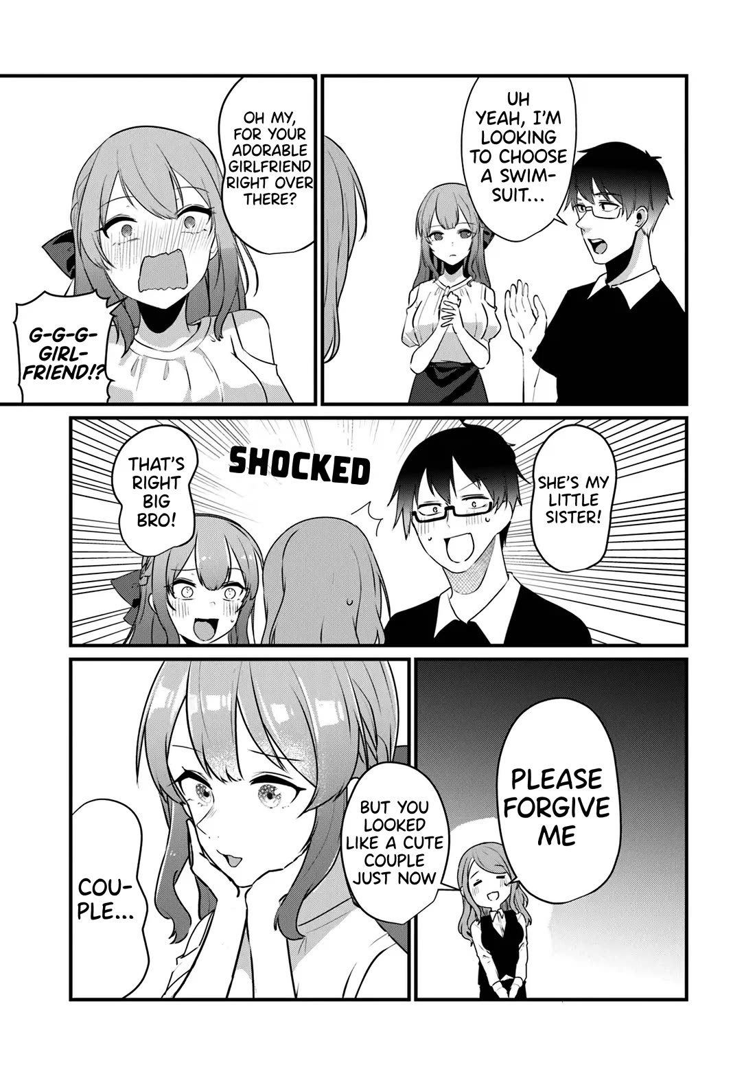You Weren't My Sister, but My Fiancée?! Chapter 17 page 16 - Chapter 17