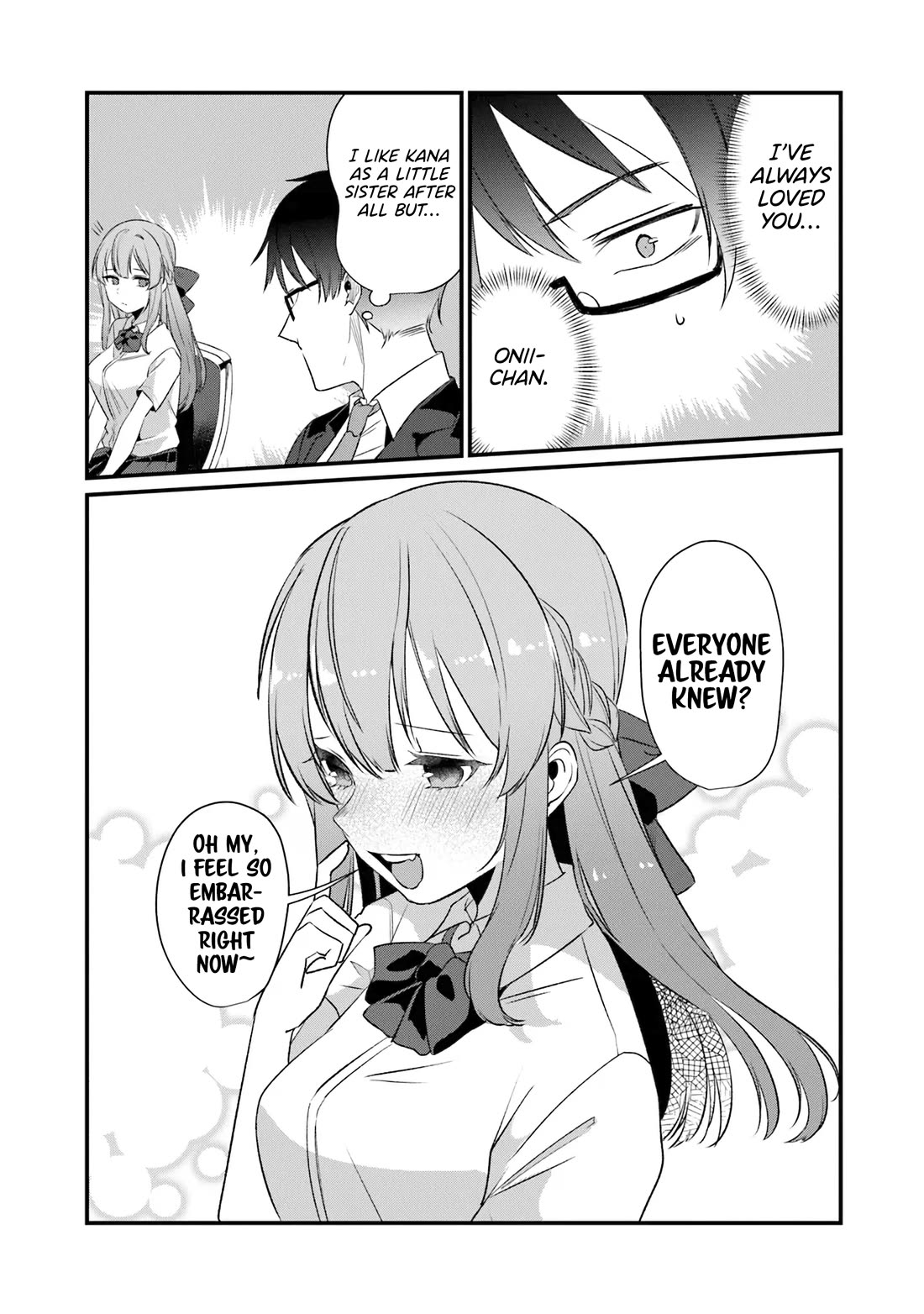 You Weren't My Sister, but My Fiancée?! Chapter 19 page 12 - Chapter 19