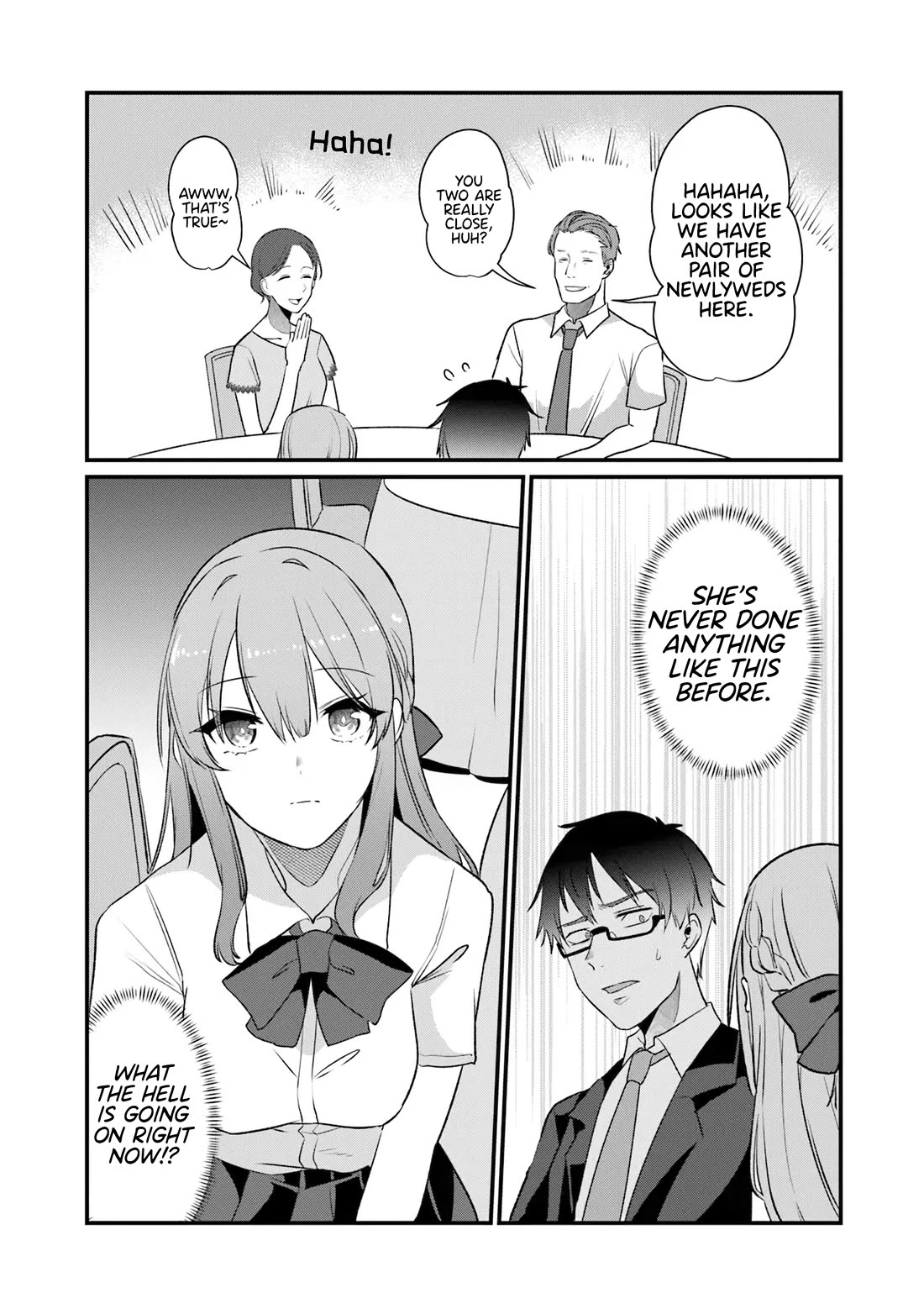 You Weren't My Sister, but My Fiancée?! Chapter 19 page 18 - Chapter 19