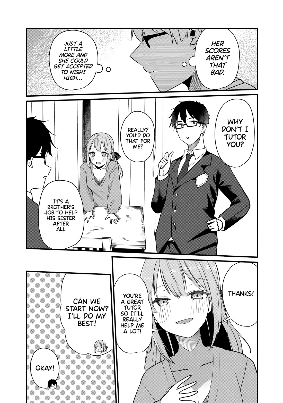 You Weren't My Sister, but My Fiancée?! Chapter 24 page 6 - Chapter 24