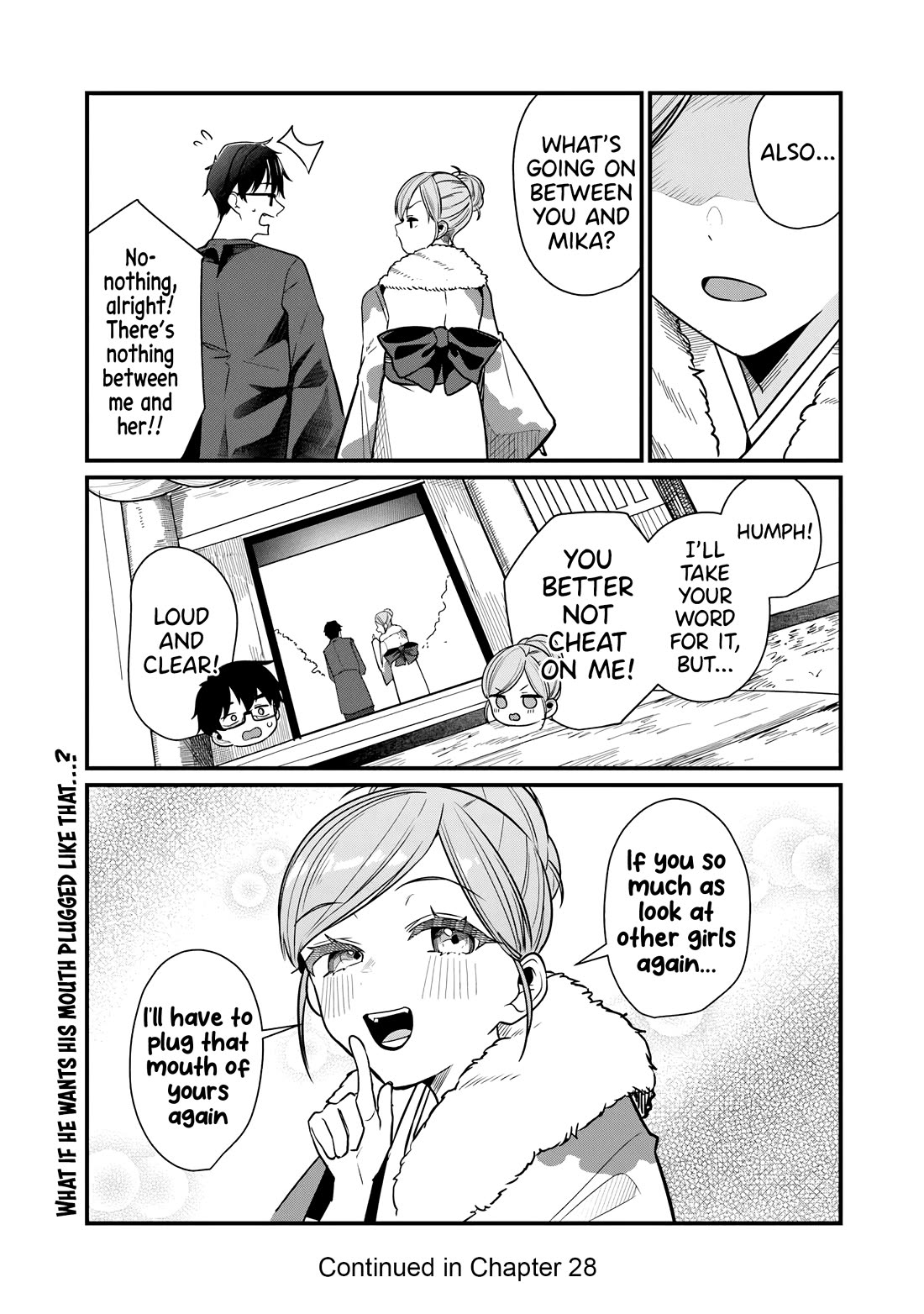 You Weren't My Sister, but My Fiancée?! Chapter 27 page 24 - Chapter 27