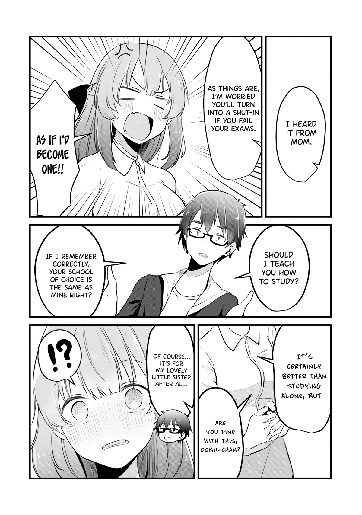 You Weren't My Sister, but My Fiancée?! Chapter 3 page 7 - Chapter 3