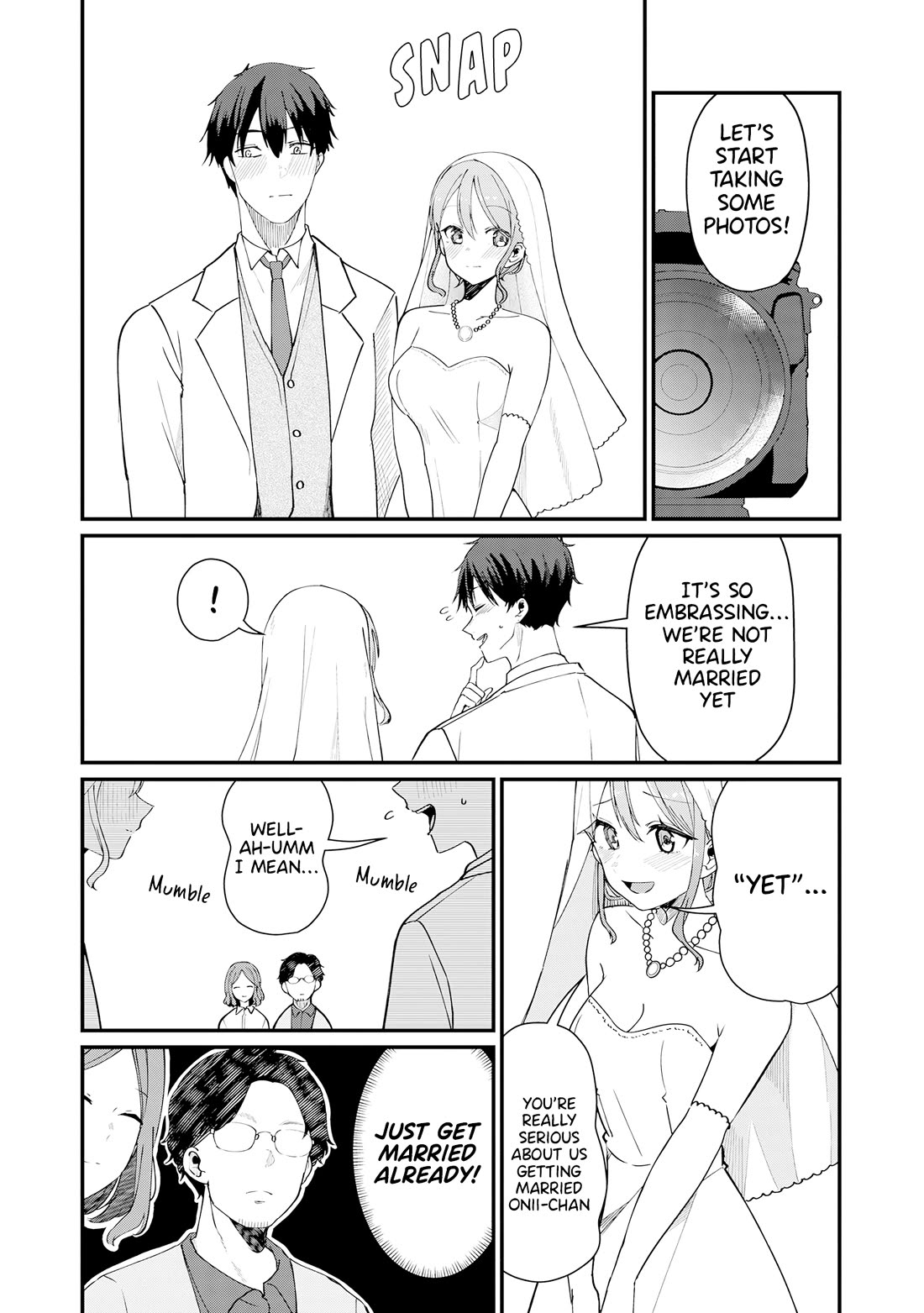 You Weren't My Sister, but My Fiancée?! Chapter 30.1 page 10 - Chapter 30.1