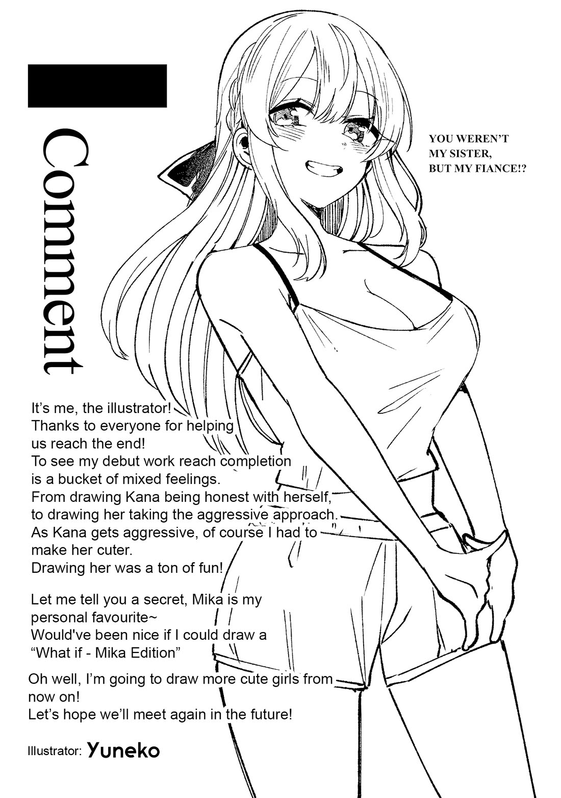 You Weren't My Sister, but My Fiancée?! Chapter 30.1 page 15 - Chapter 30.1
