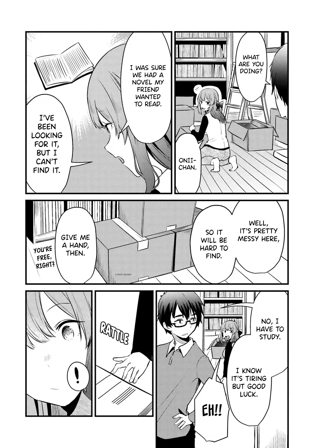 You Weren't My Sister, but My Fiancée?! Chapter 6 page 3 - Chapter 6