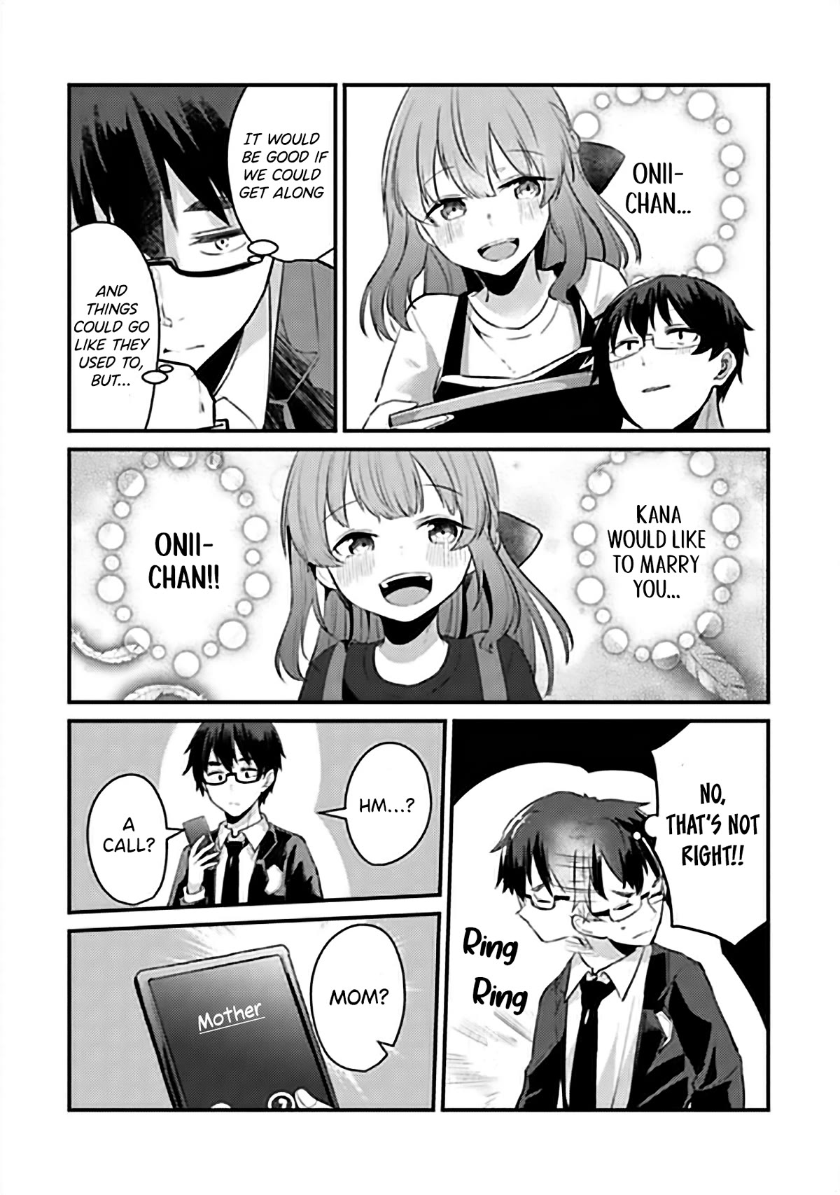 You Weren't My Sister, but My Fiancée?! Chapter 8 page 3 - Chapter 8