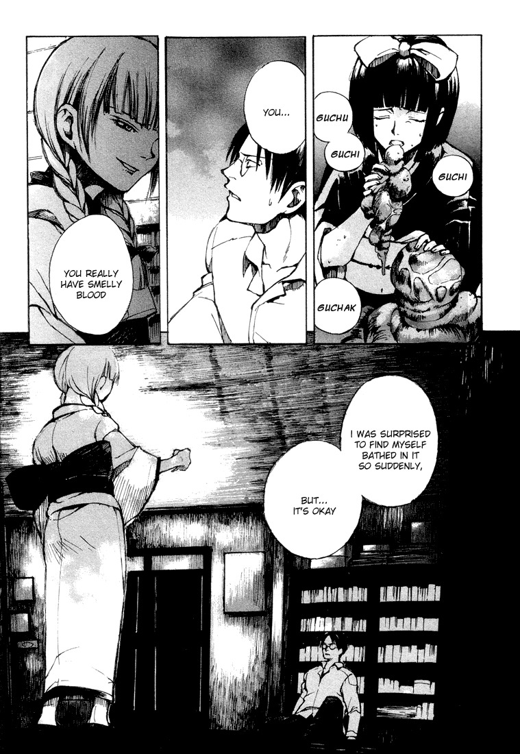 Yougen no Chi Chapter 1 page 24 - Chapter 1: Fingernails Smeared with Blood