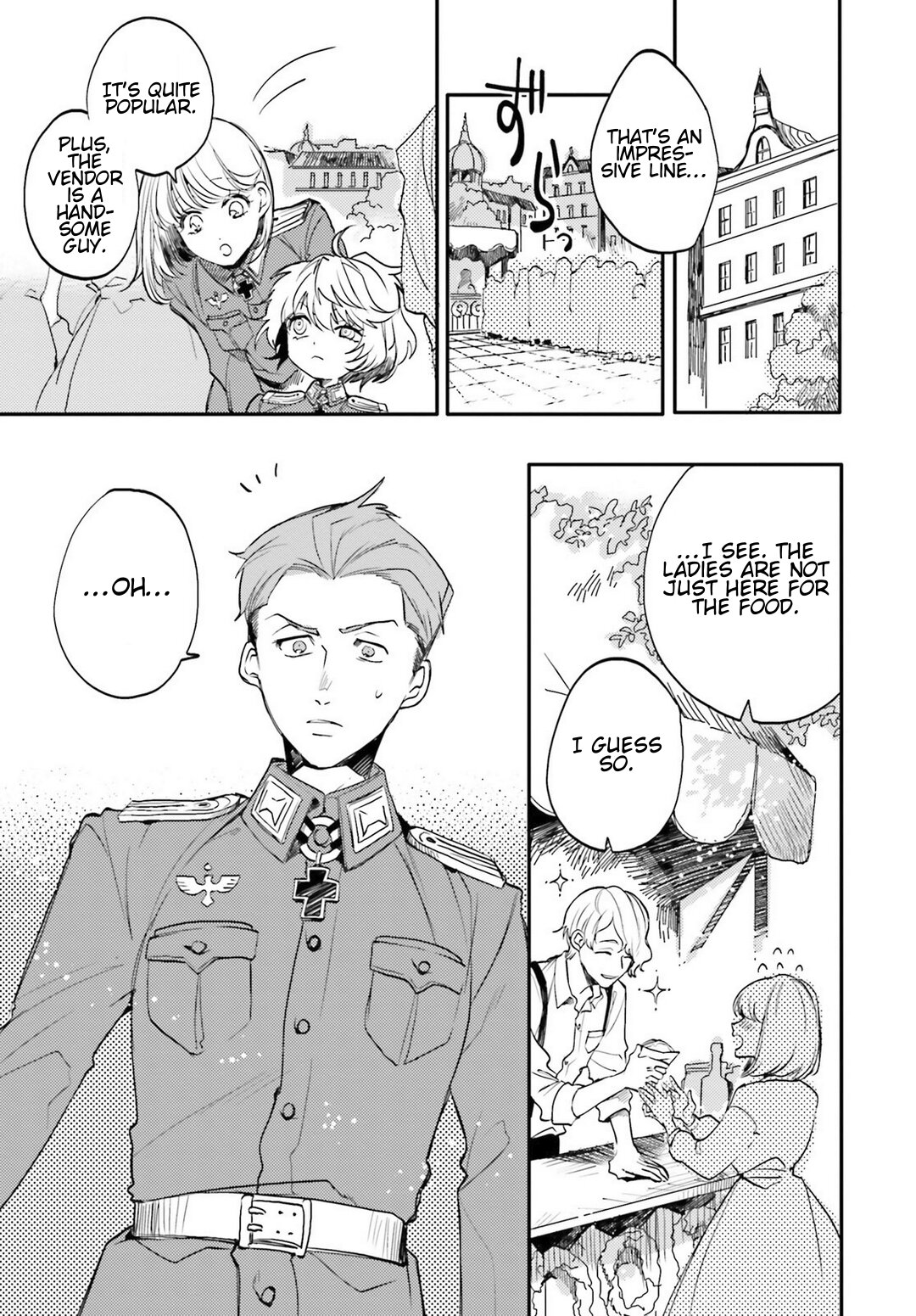 Youjo Senki Restaurant Chapter 1 page 7 - Chapter 1 : Potato Pancakes