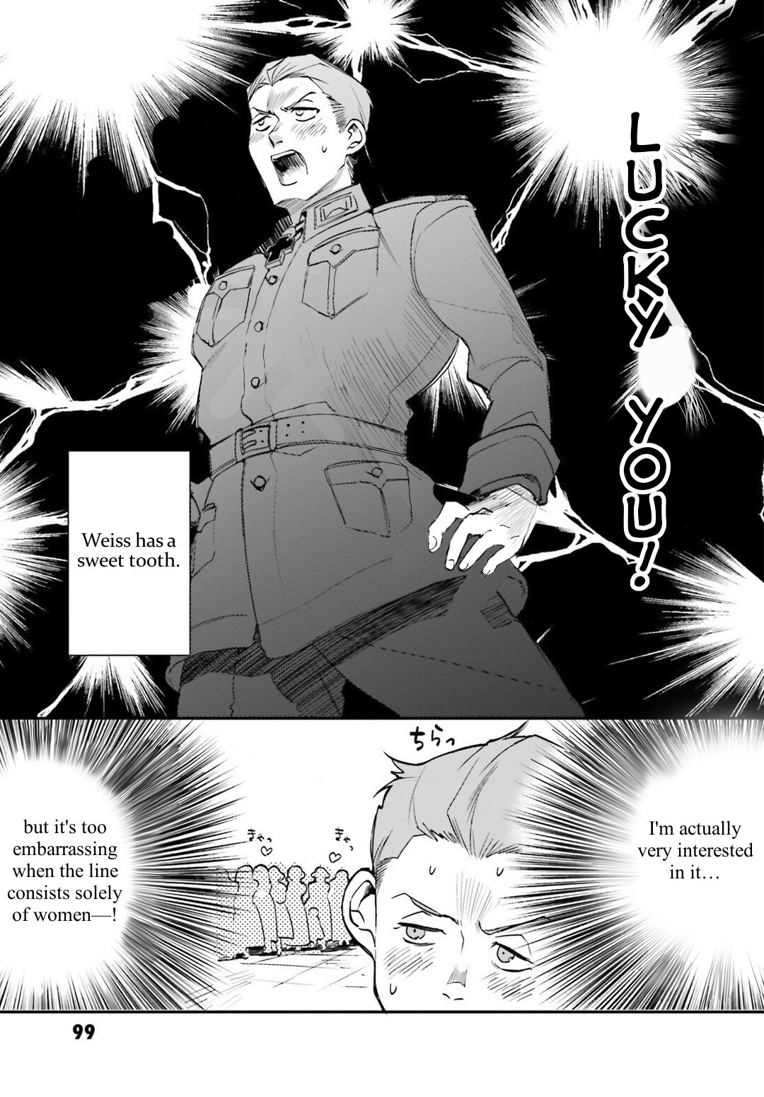 Youjo Senki Restaurant Chapter 1 page 9 - Chapter 1 : Potato Pancakes