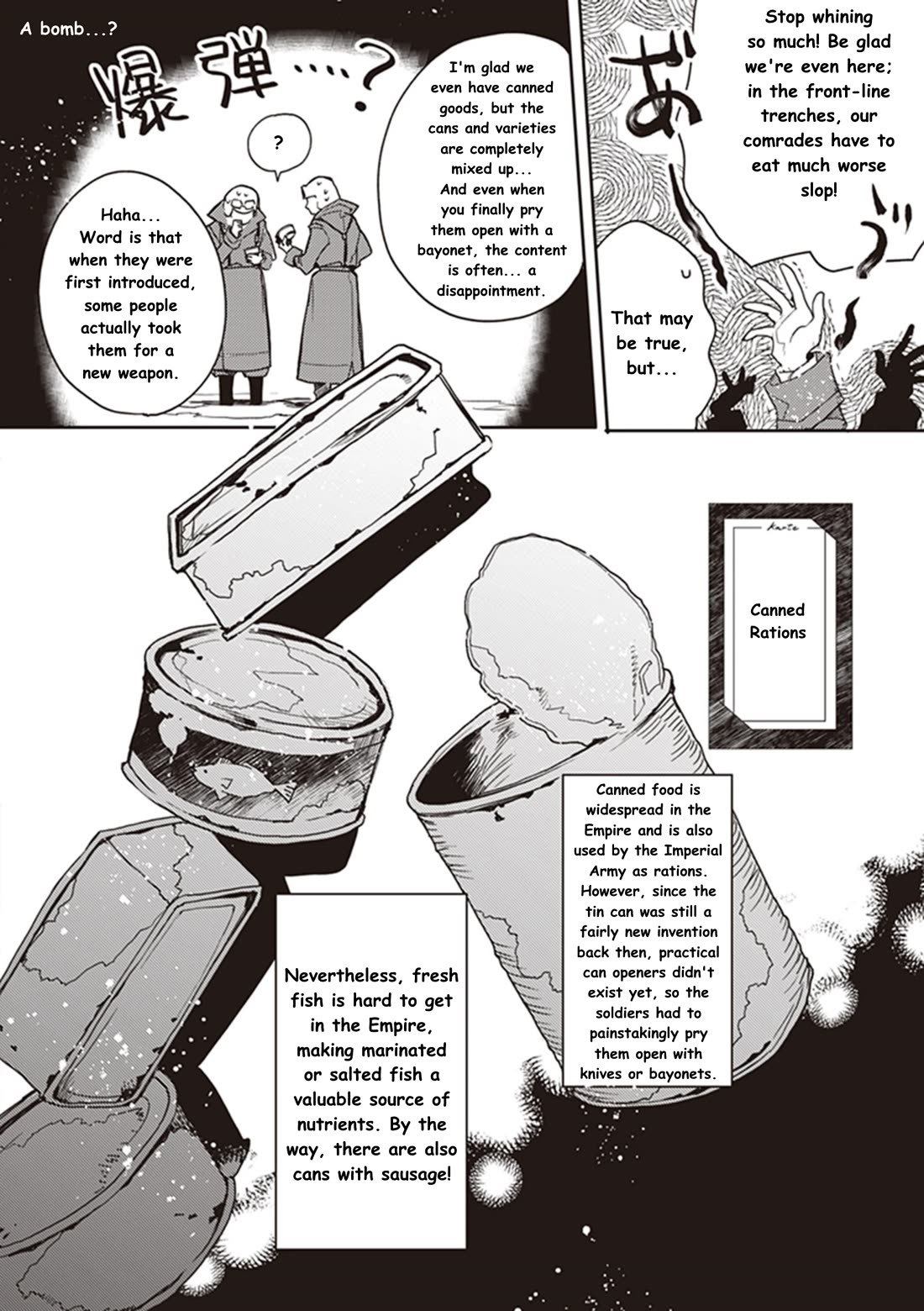 Youjo Senki Restaurant Chapter 10 page 4 - Chapter 10: Surströmming