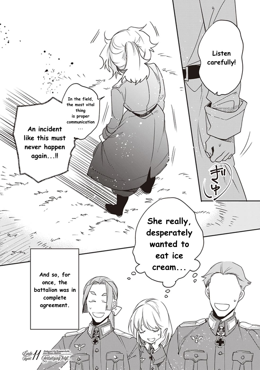 Youjo Senki Restaurant Chapter 11 page 20 - Chapter 11: Ice Cream