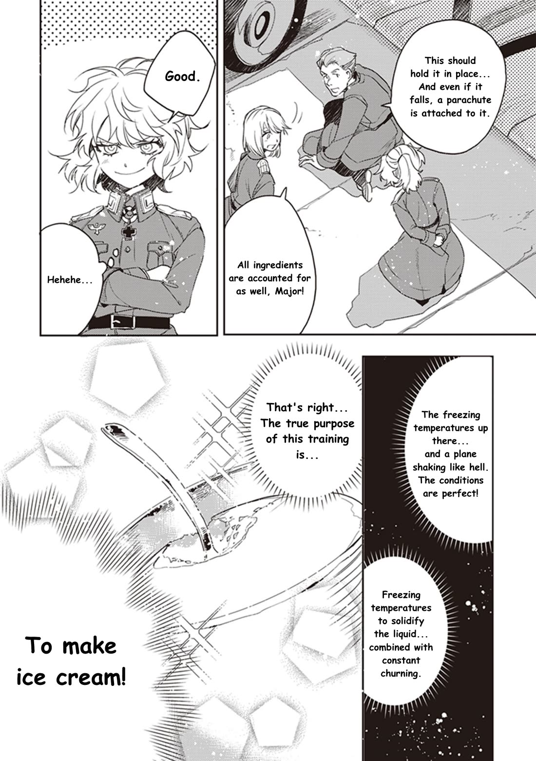 Youjo Senki Restaurant Chapter 11 page 9 - Chapter 11: Ice Cream