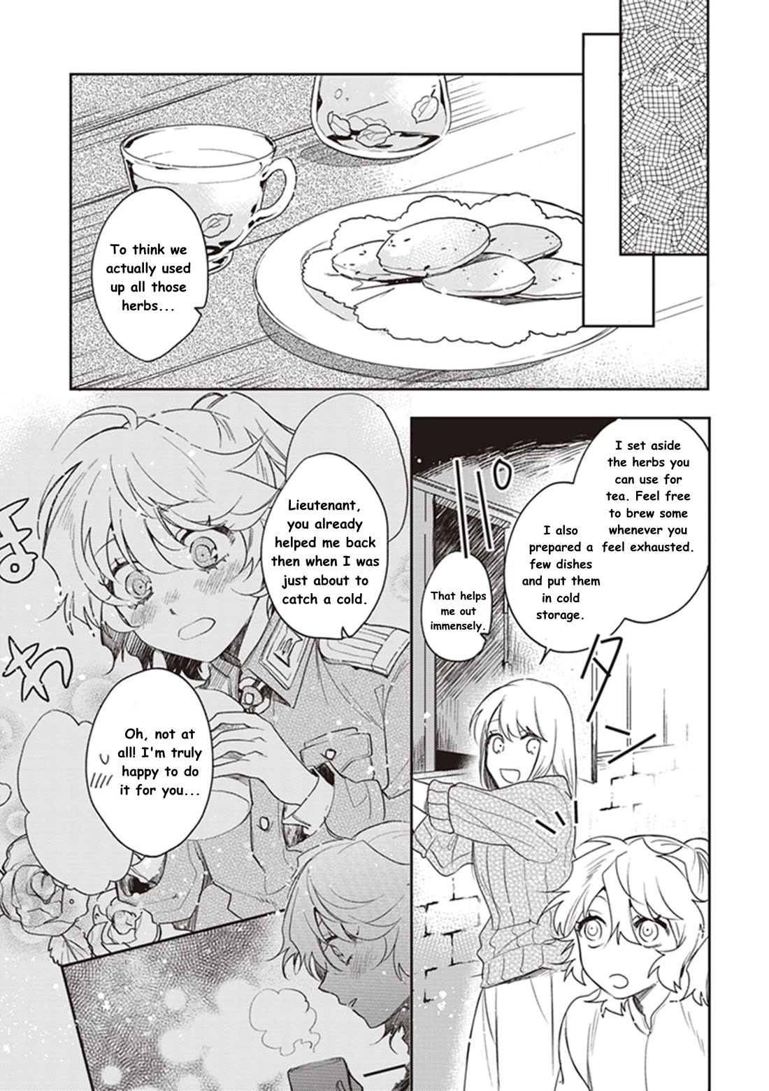 Youjo Senki Restaurant Chapter 12 page 14 - Chapter 12: The Use of Herbs