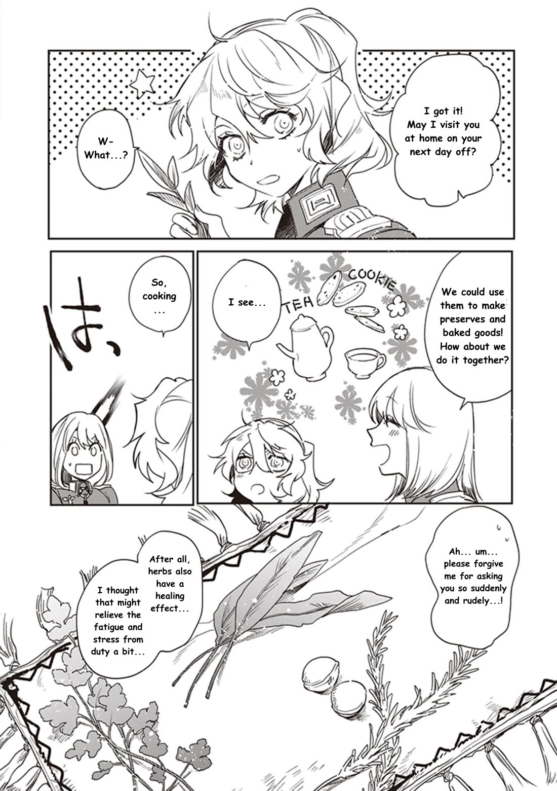 Youjo Senki Restaurant Chapter 12 page 4 - Chapter 12: The Use of Herbs
