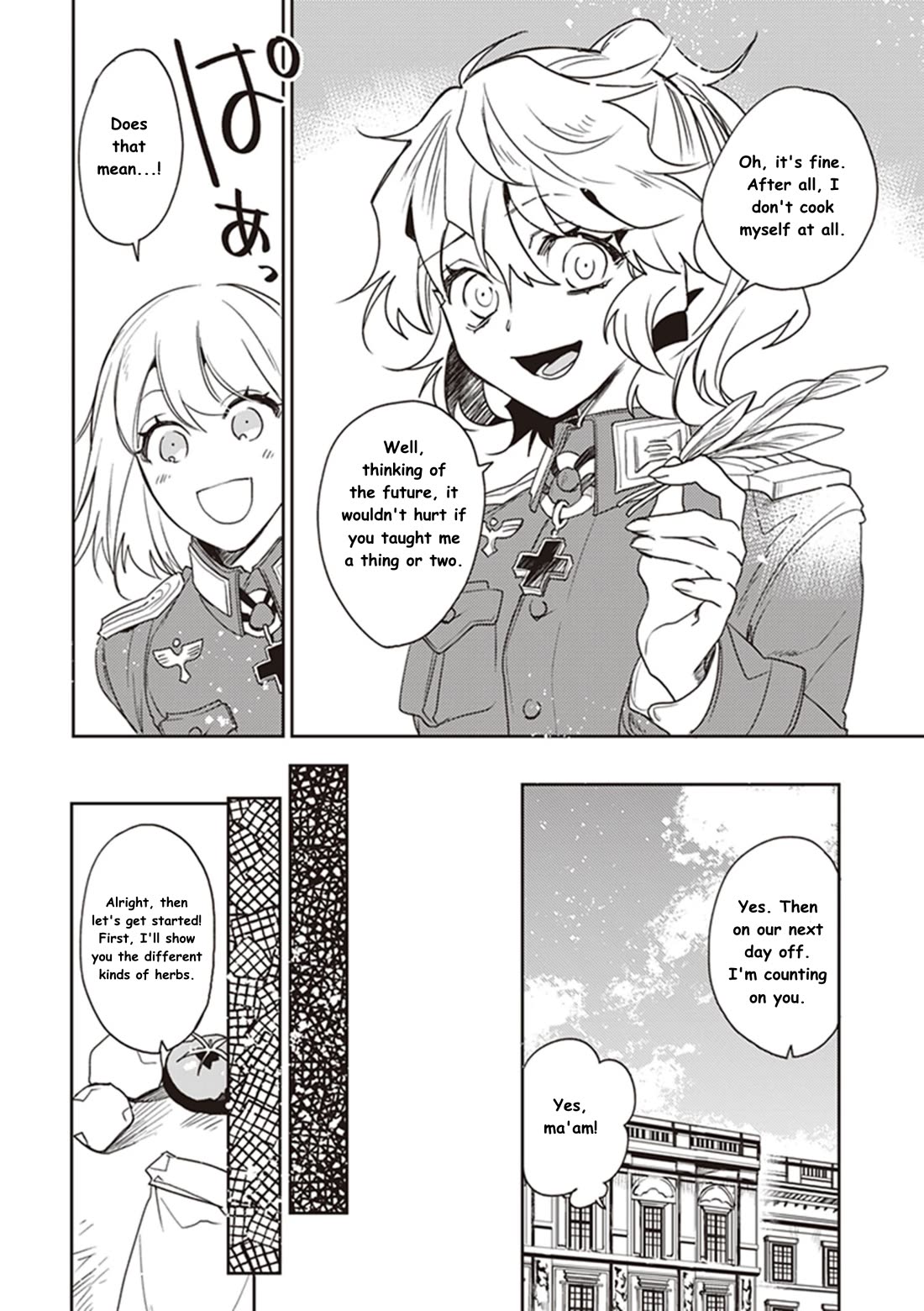 Youjo Senki Restaurant Chapter 12 page 5 - Chapter 12: The Use of Herbs