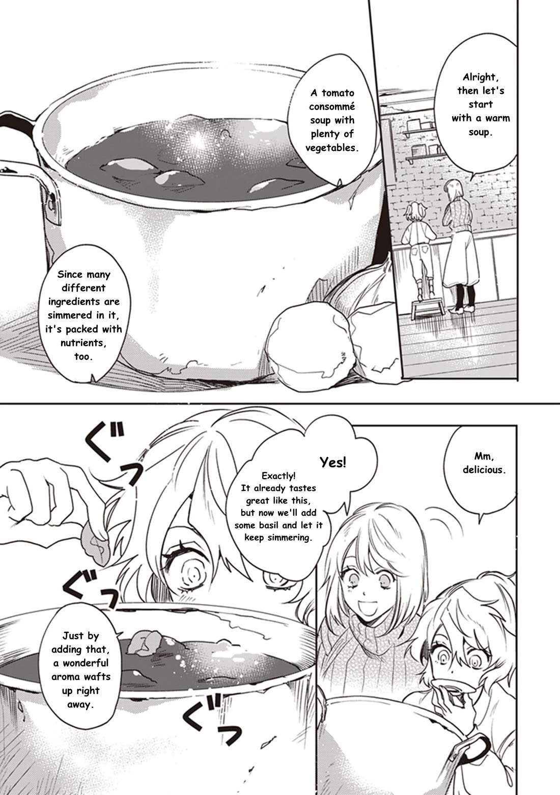 Youjo Senki Restaurant Chapter 12 page 8 - Chapter 12: The Use of Herbs