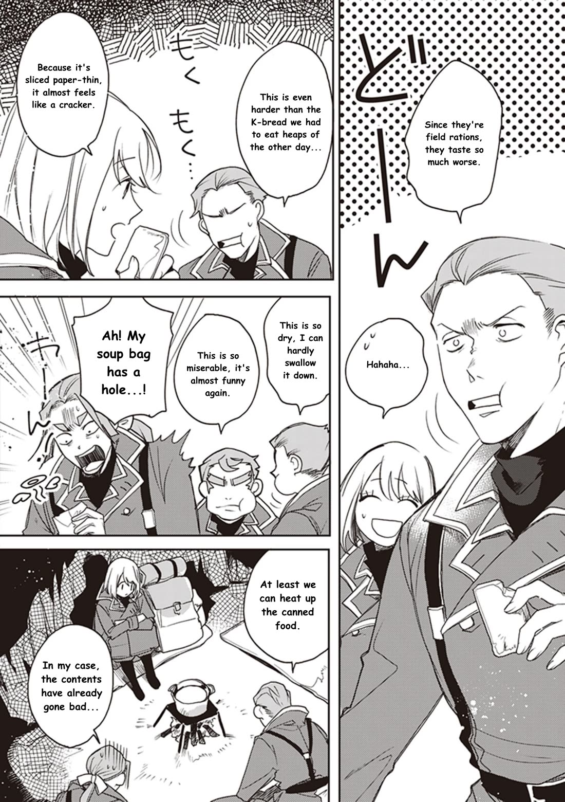 Youjo Senki Restaurant Chapter 13 page 10 - Chapter 13: The Food Situation in Wartime (1)