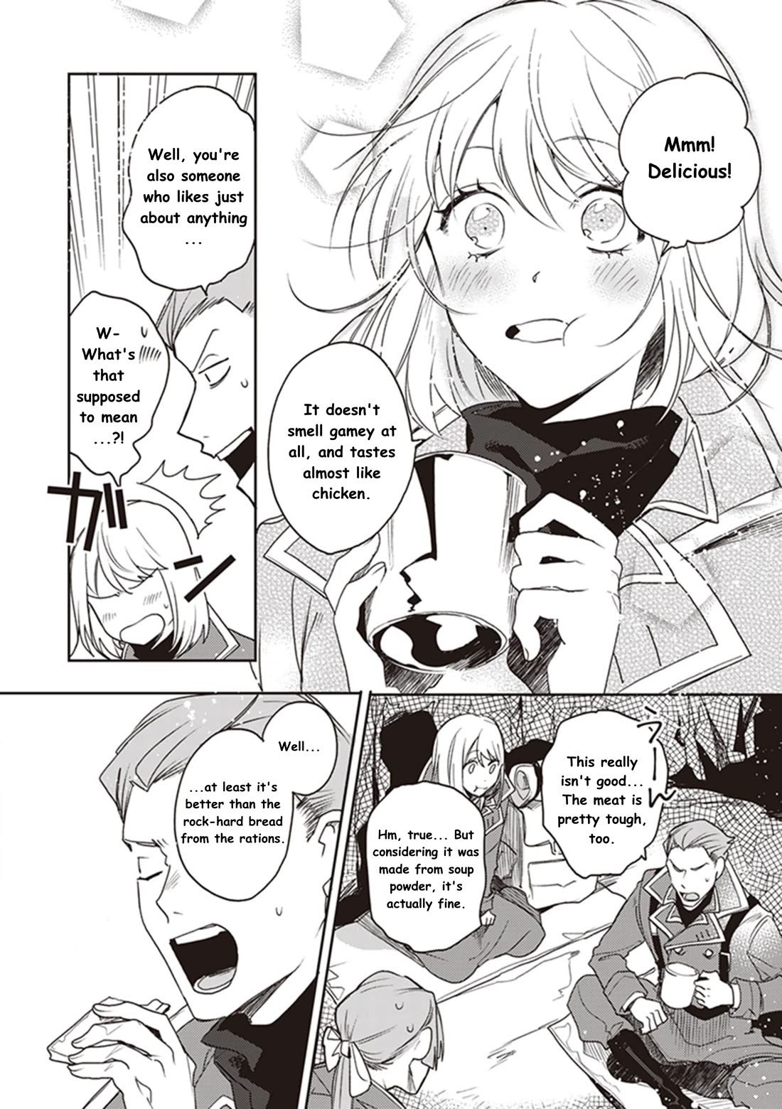Youjo Senki Restaurant Chapter 13 page 14 - Chapter 13: The Food Situation in Wartime (1)