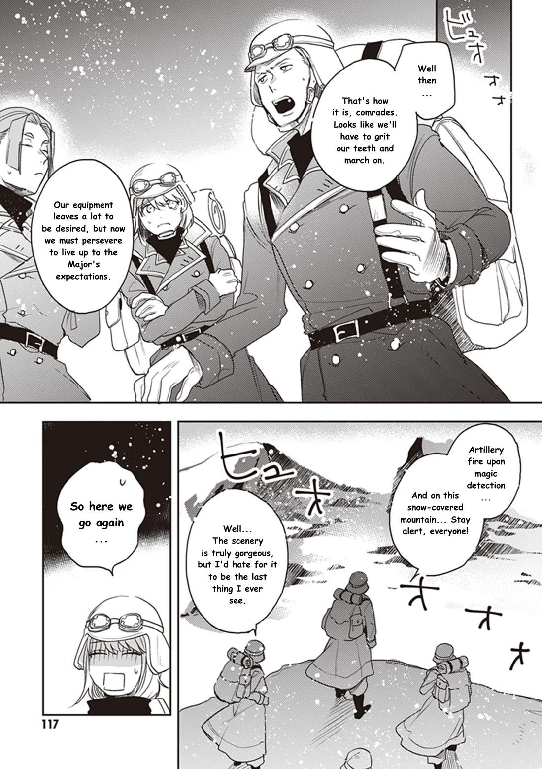 Youjo Senki Restaurant Chapter 13 page 5 - Chapter 13: The Food Situation in Wartime (1)