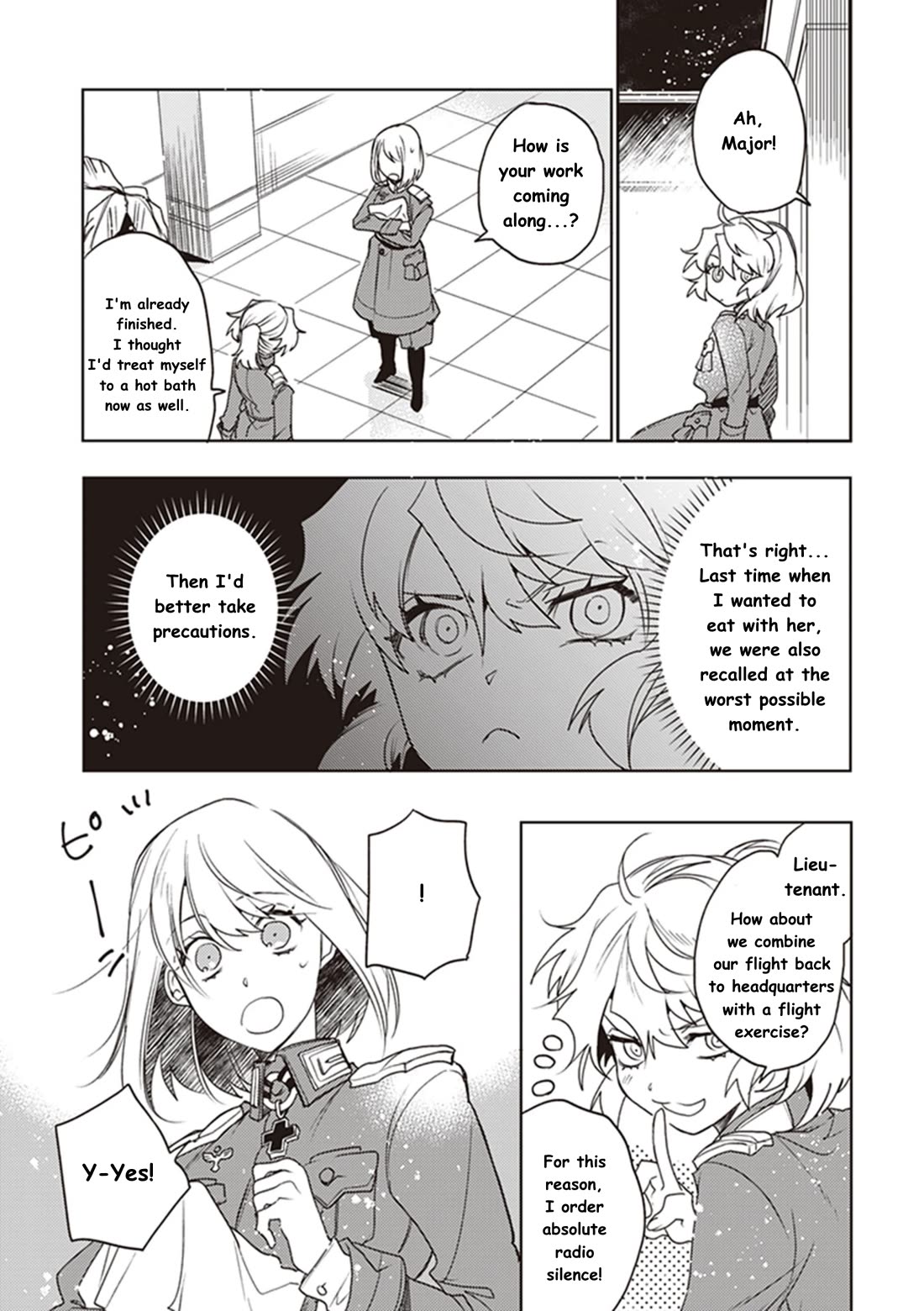 Youjo Senki Restaurant Chapter 14 page 10 - Chapter 14: The Food Situation in Wartime (2) [END]