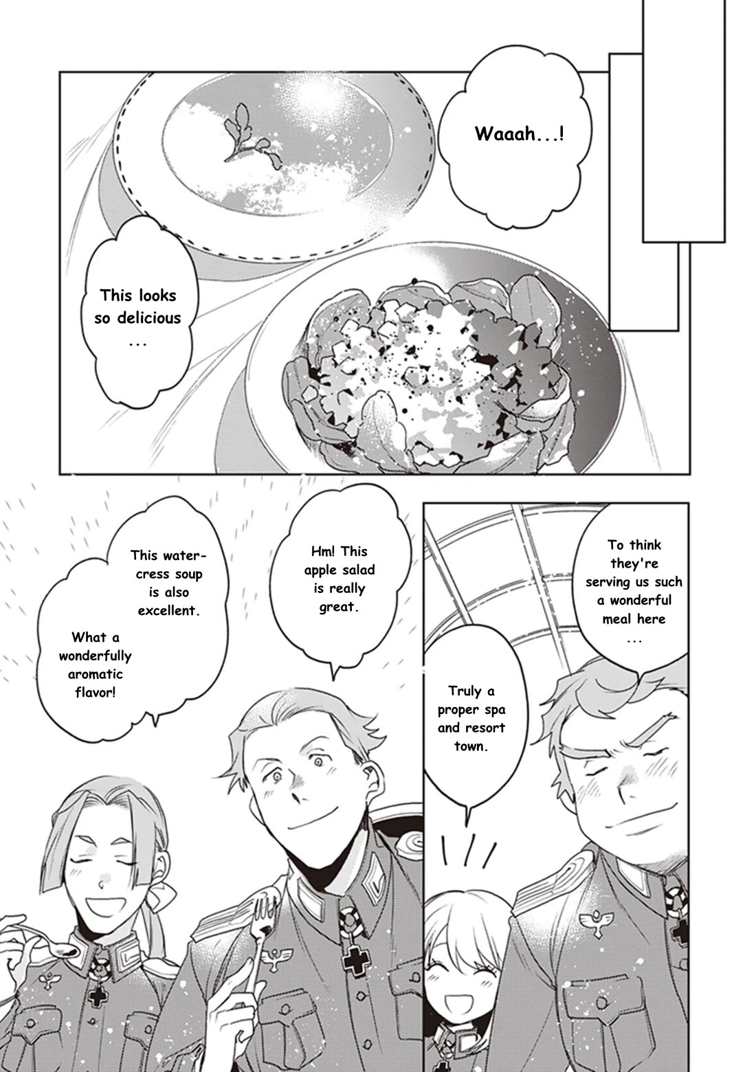 Youjo Senki Restaurant Chapter 14 page 11 - Chapter 14: The Food Situation in Wartime (2) [END]