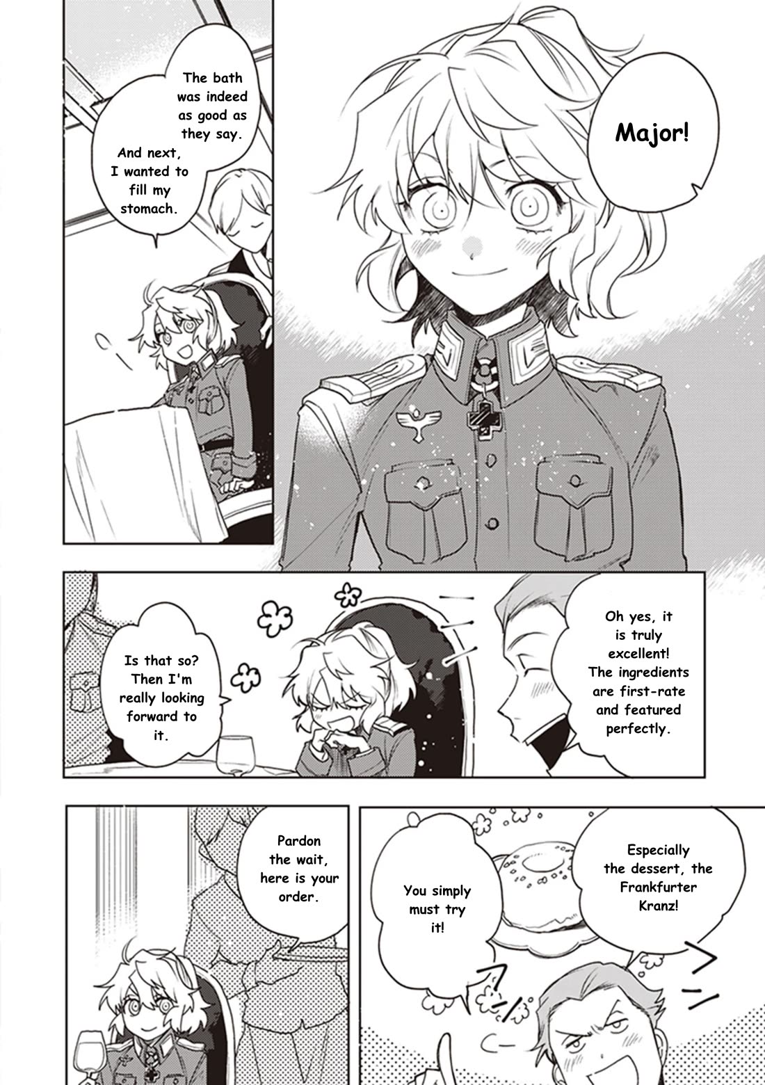 Youjo Senki Restaurant Chapter 14 page 14 - Chapter 14: The Food Situation in Wartime (2) [END]