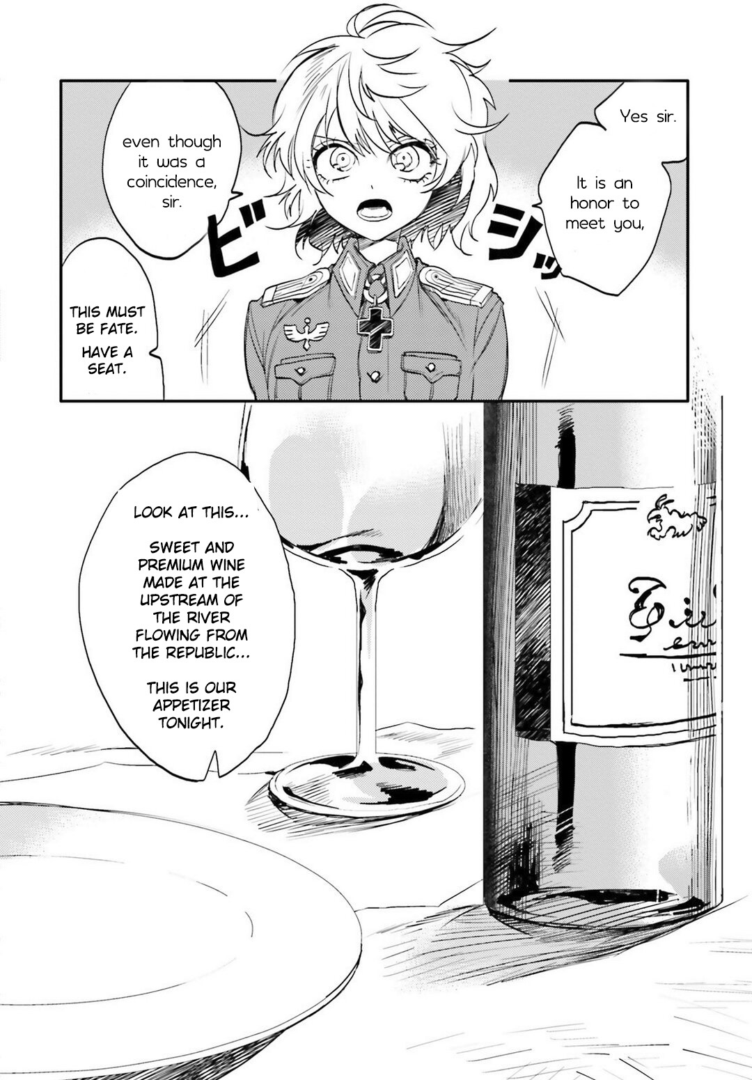 Youjo Senki Restaurant Chapter 2 page 10 - Chapter 2: Wine