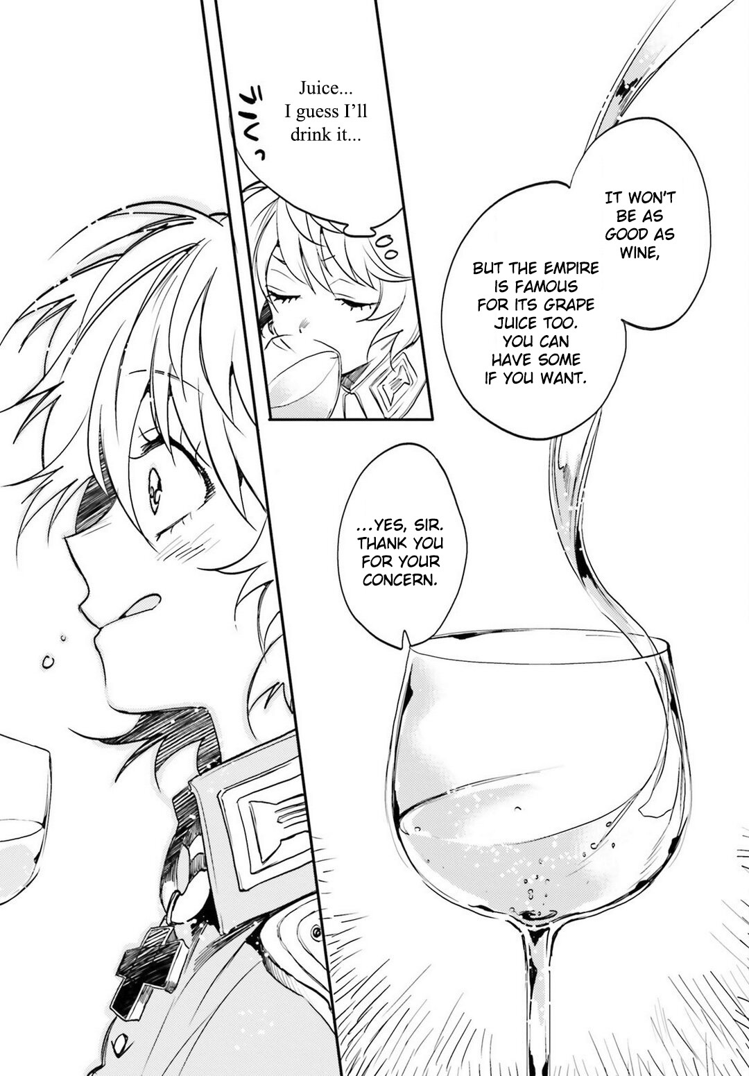 Youjo Senki Restaurant Chapter 2 page 13 - Chapter 2: Wine