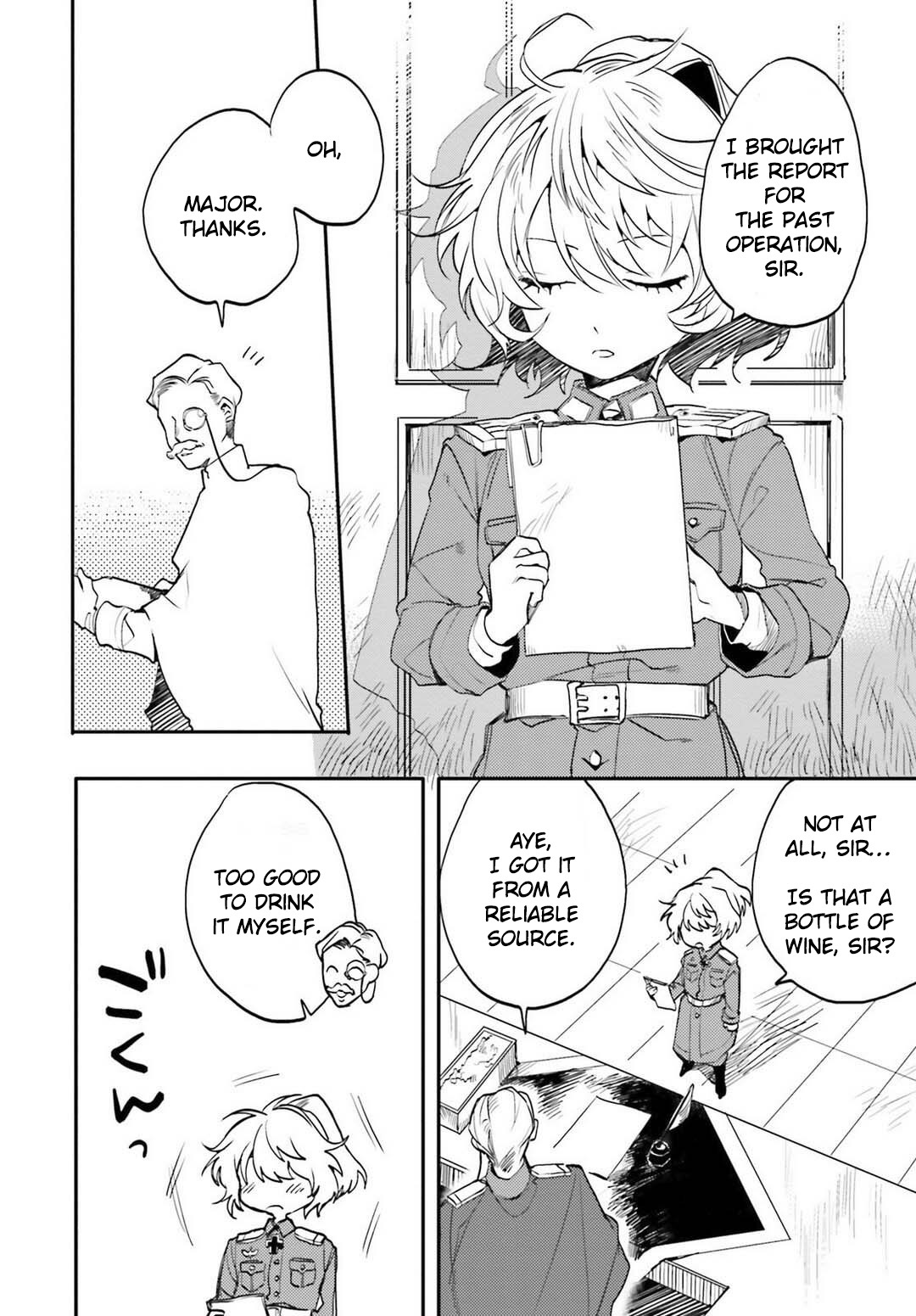 Youjo Senki Restaurant Chapter 2 page 4 - Chapter 2: Wine