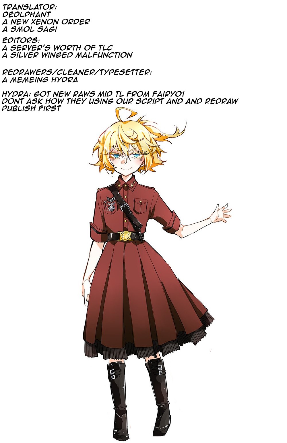 Youjo Senki Restaurant Chapter 6 page 1 - Chapter 6