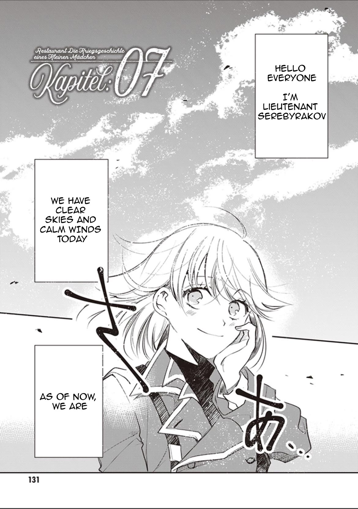 Youjo Senki Restaurant Chapter 7 page 1 - Chapter 7: Kapitel 07