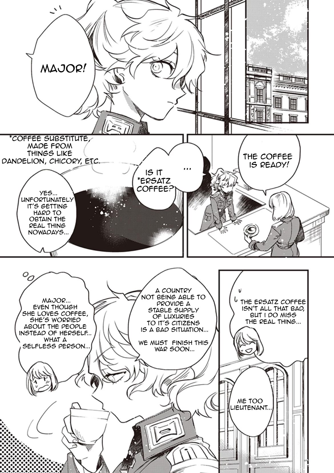 Youjo Senki Restaurant Chapter 8 page 2 - Chapter 8: Kapitel 08 (Coffee)