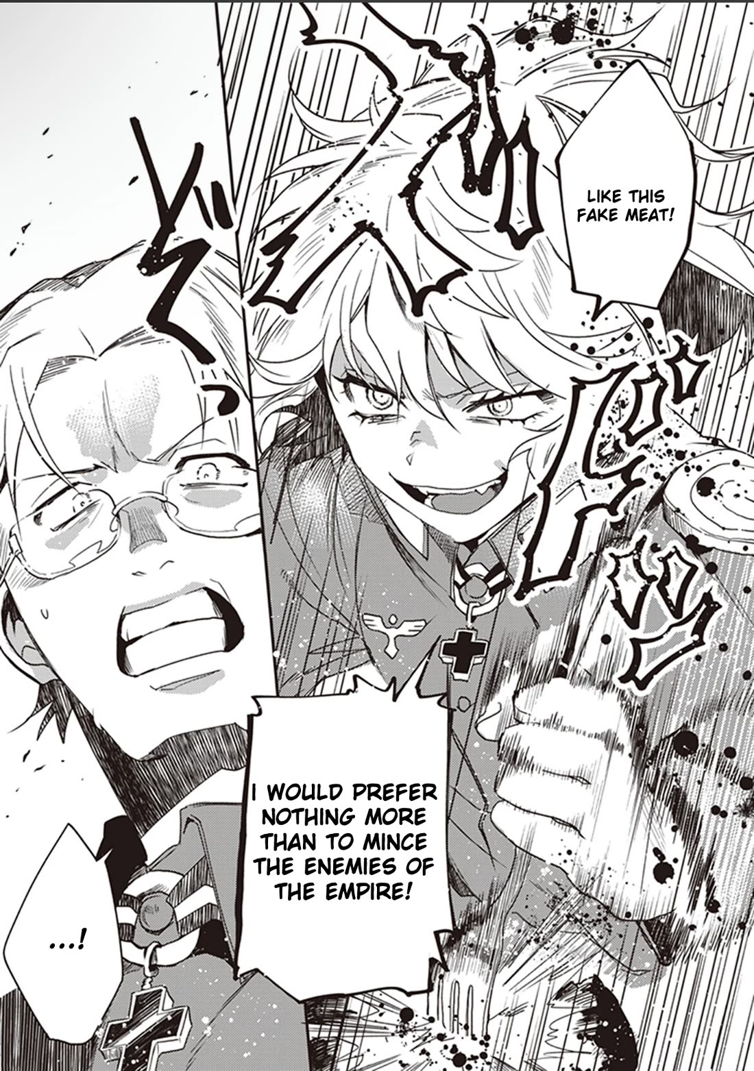 Youjo Senki Restaurant Chapter 9 page 19 - Chapter 9: Ch.9 Substitute Meat