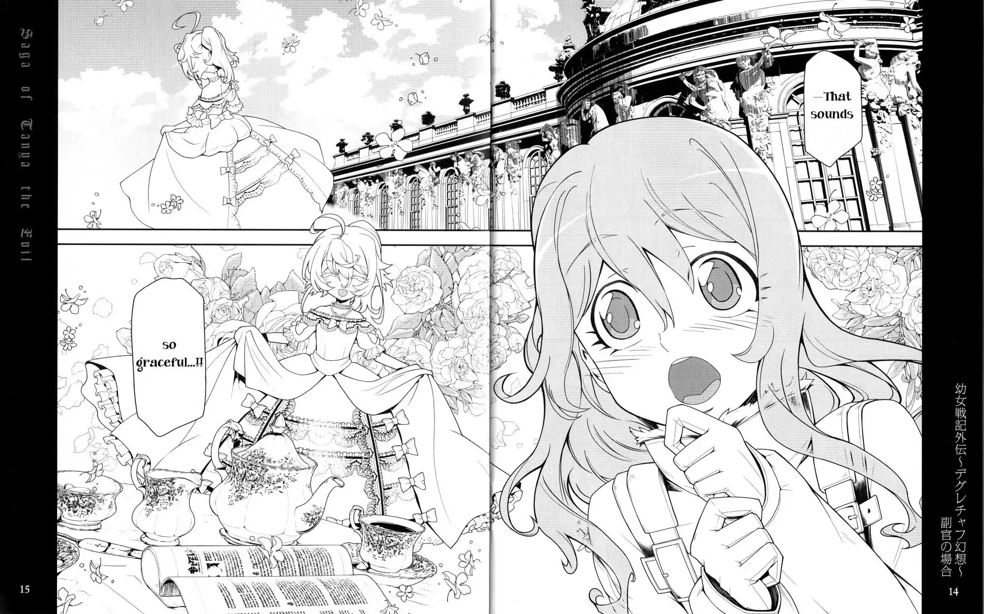 Youjo Senki Chapter 0.2 page 8 - Chapter 0.2: BD Vol.2 Extra: Degurechaff Fantasy