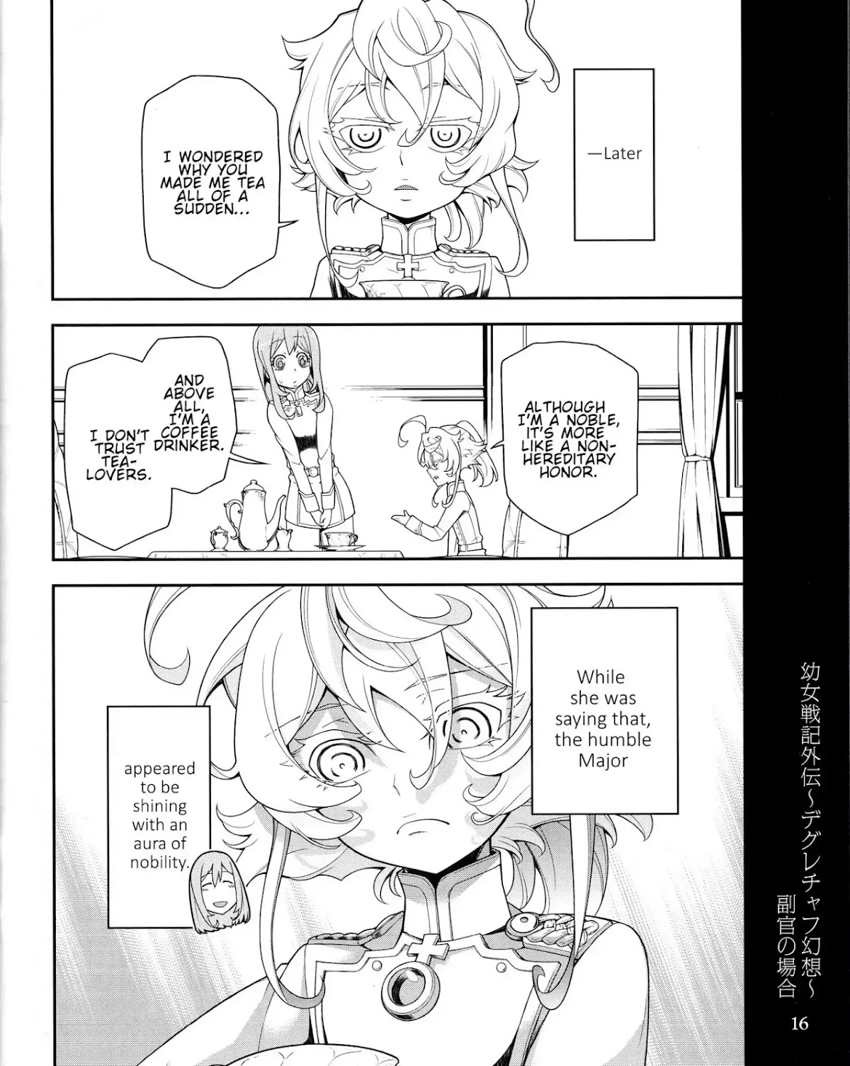 Youjo Senki Chapter 0.2 page 9 - Chapter 0.2: BD Vol.2 Extra: Degurechaff Fantasy