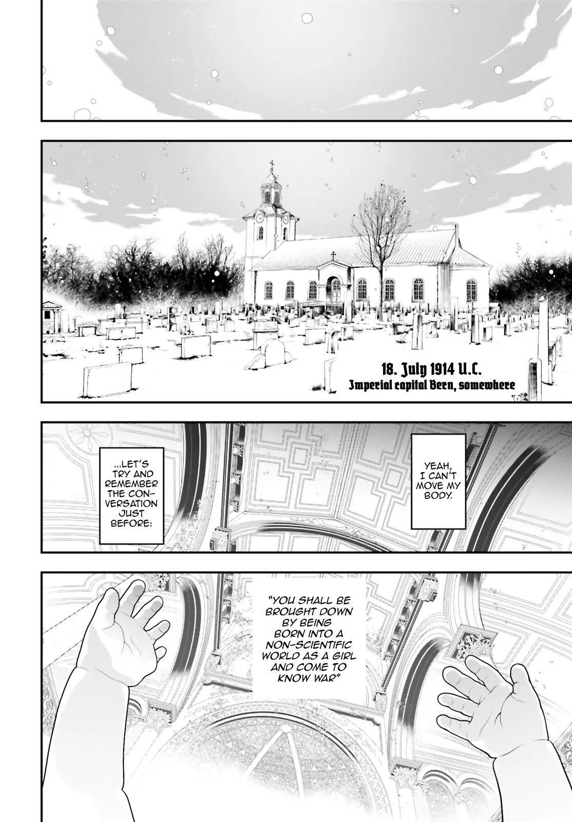 Youjo Senki Chapter 1 page 18 - Chapter 1: The Sky in Norden