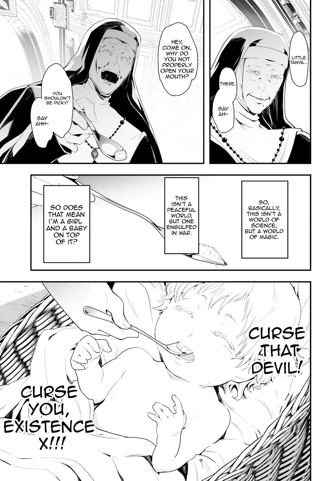 Youjo Senki Chapter 1 page 19 - Chapter 1: The Sky in Norden