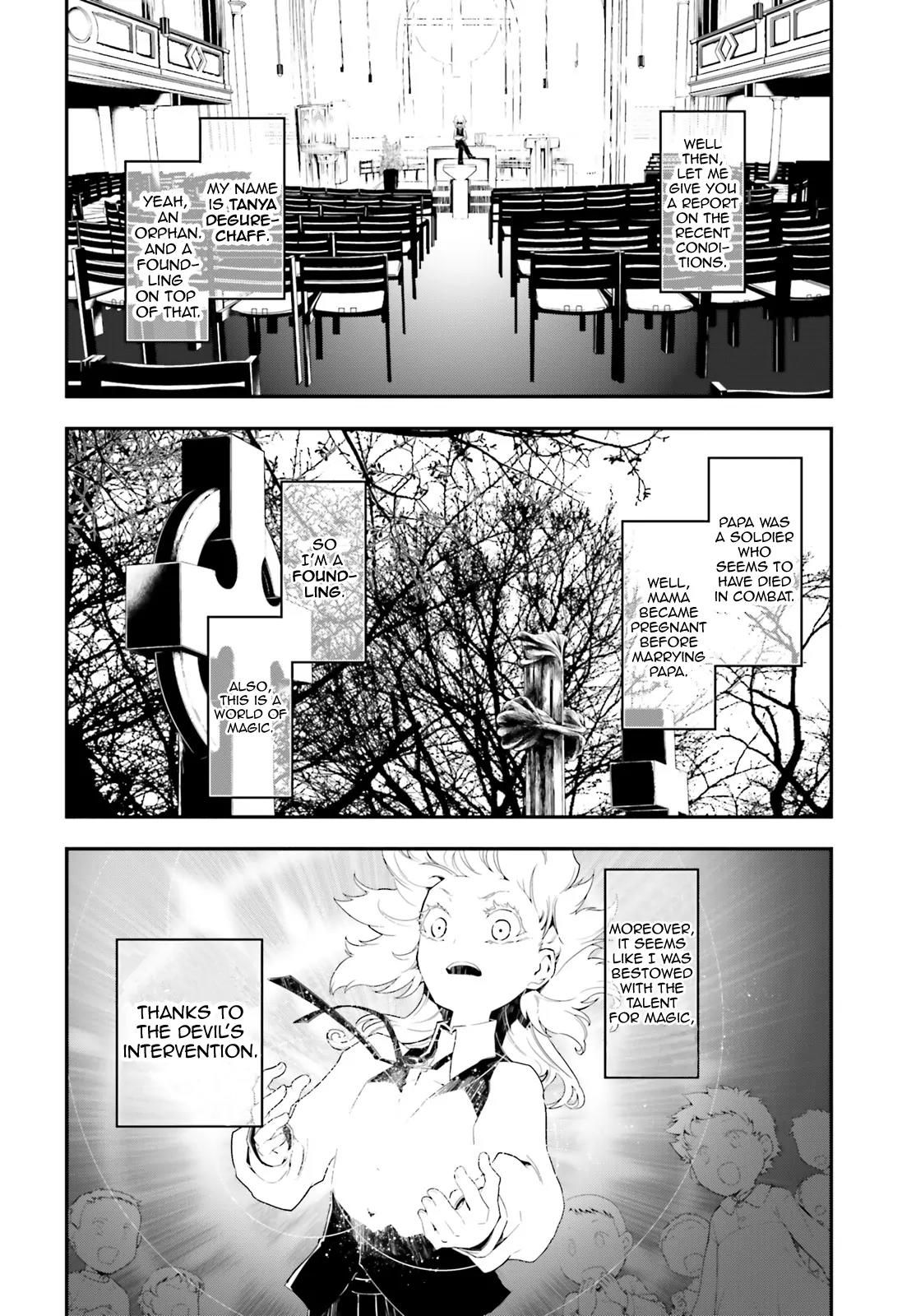 Youjo Senki Chapter 1 page 20 - Chapter 1: The Sky in Norden