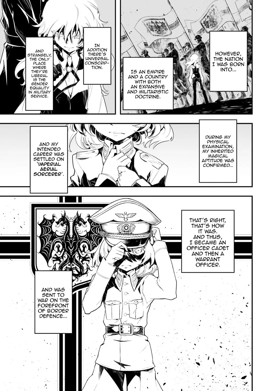 Youjo Senki Chapter 1 page 21 - Chapter 1: The Sky in Norden