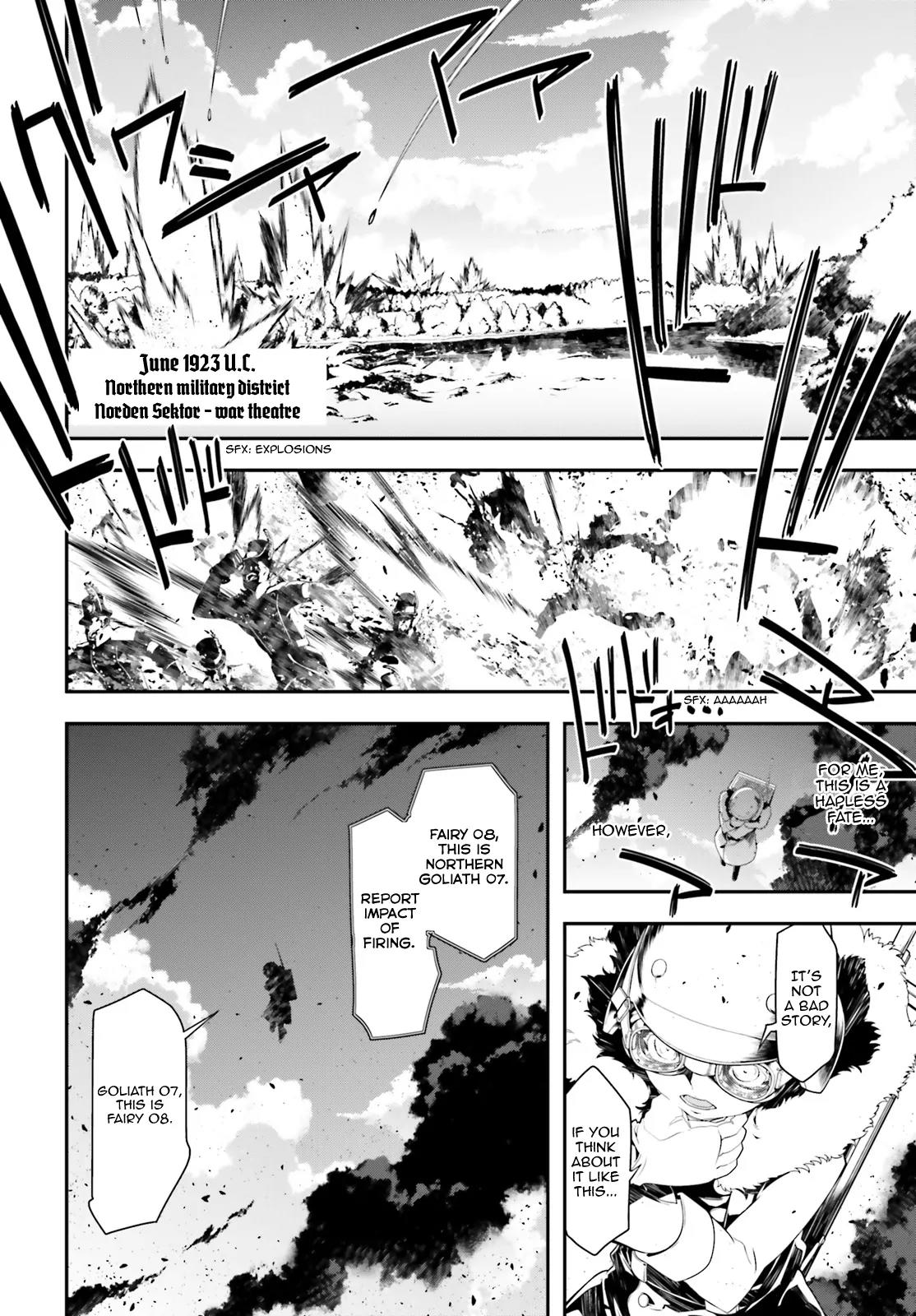Youjo Senki Chapter 1 page 22 - Chapter 1: The Sky in Norden