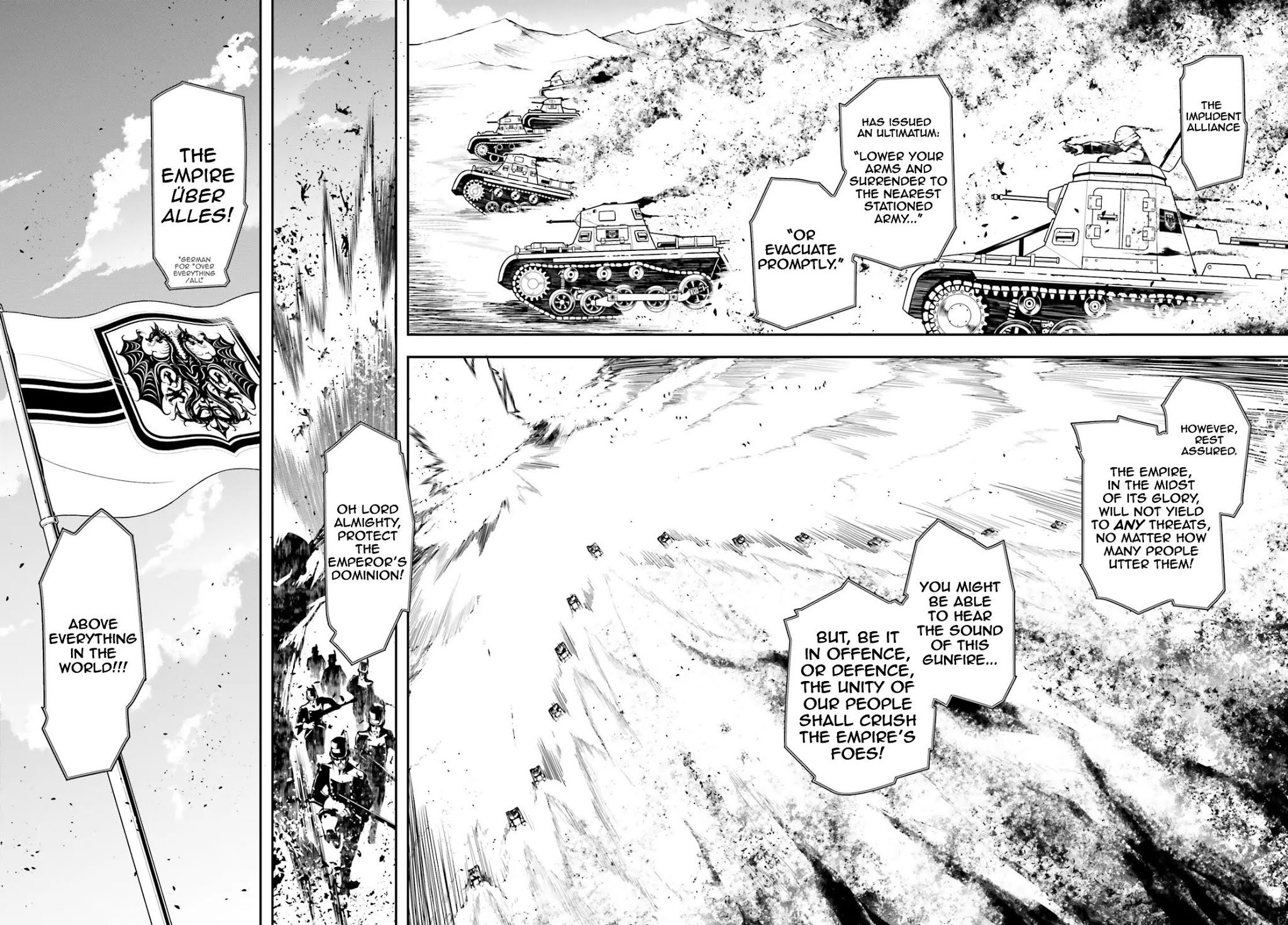 Youjo Senki Chapter 1 page 5 - Chapter 1: The Sky in Norden