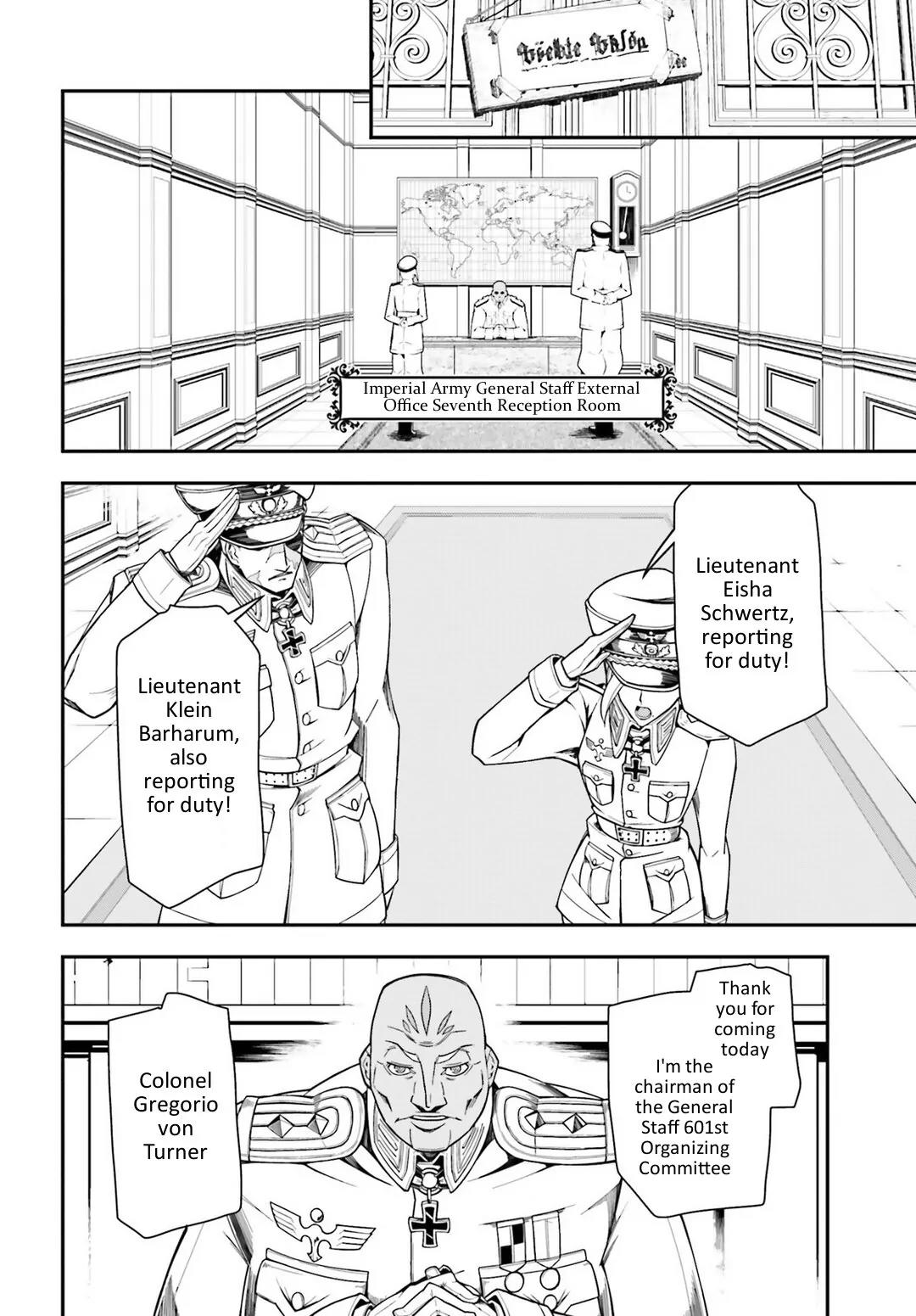 Youjo Senki Chapter 10 page 22 - Chapter 10: The First Wing