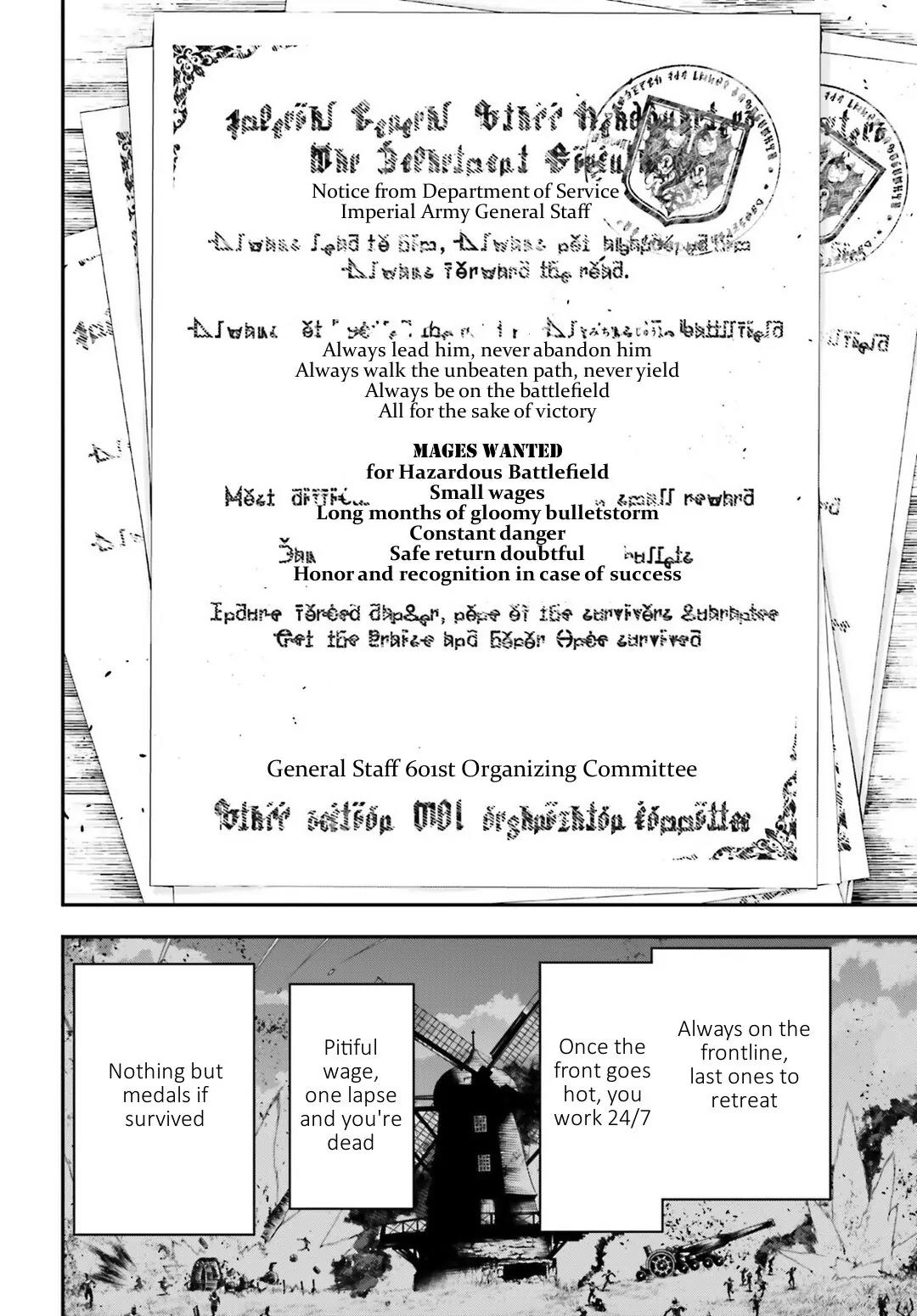 Youjo Senki Chapter 10 page 6 - Chapter 10: The First Wing