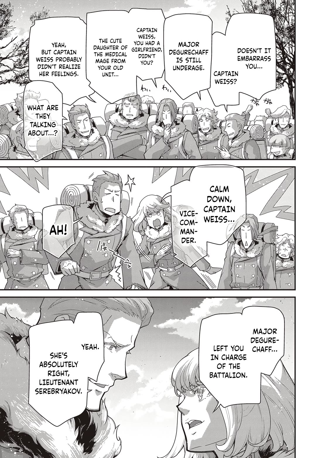 Youjo Senki Chapter 100 page 14 - Chapter 100: Reorganization III